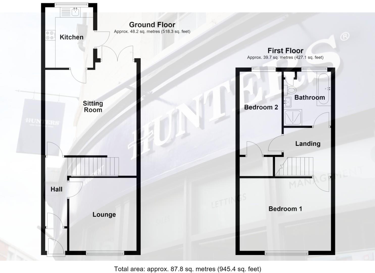 12, Elliott Avenue, Darwen floorplan