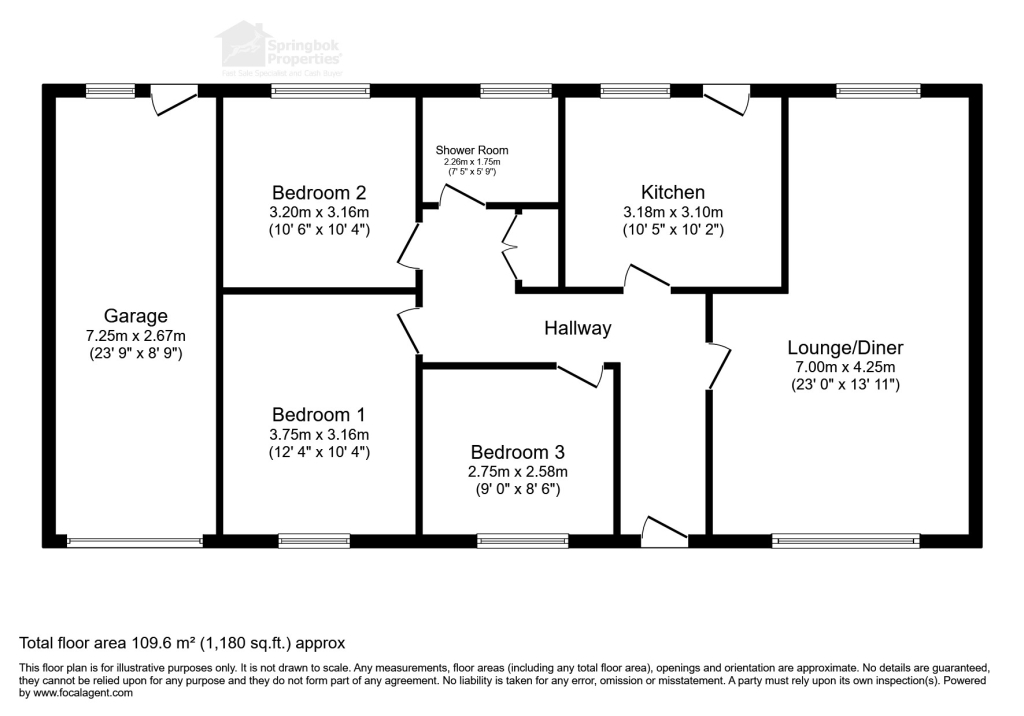 84, Chorley Road, Bolton floorplan