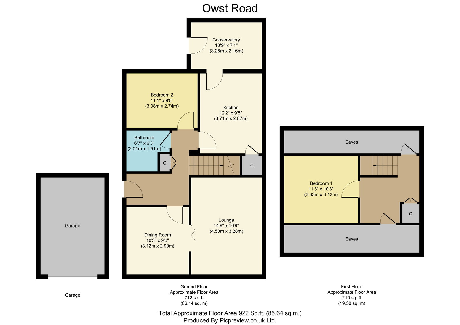 9, Owst Road, Hull floorplan