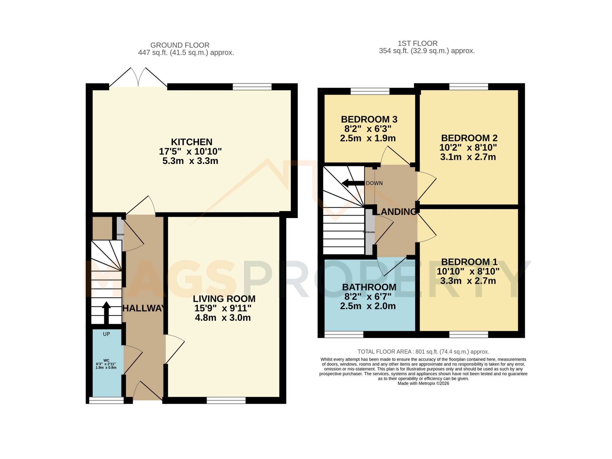 63 Queen Mary Way, Liverpool floorplan