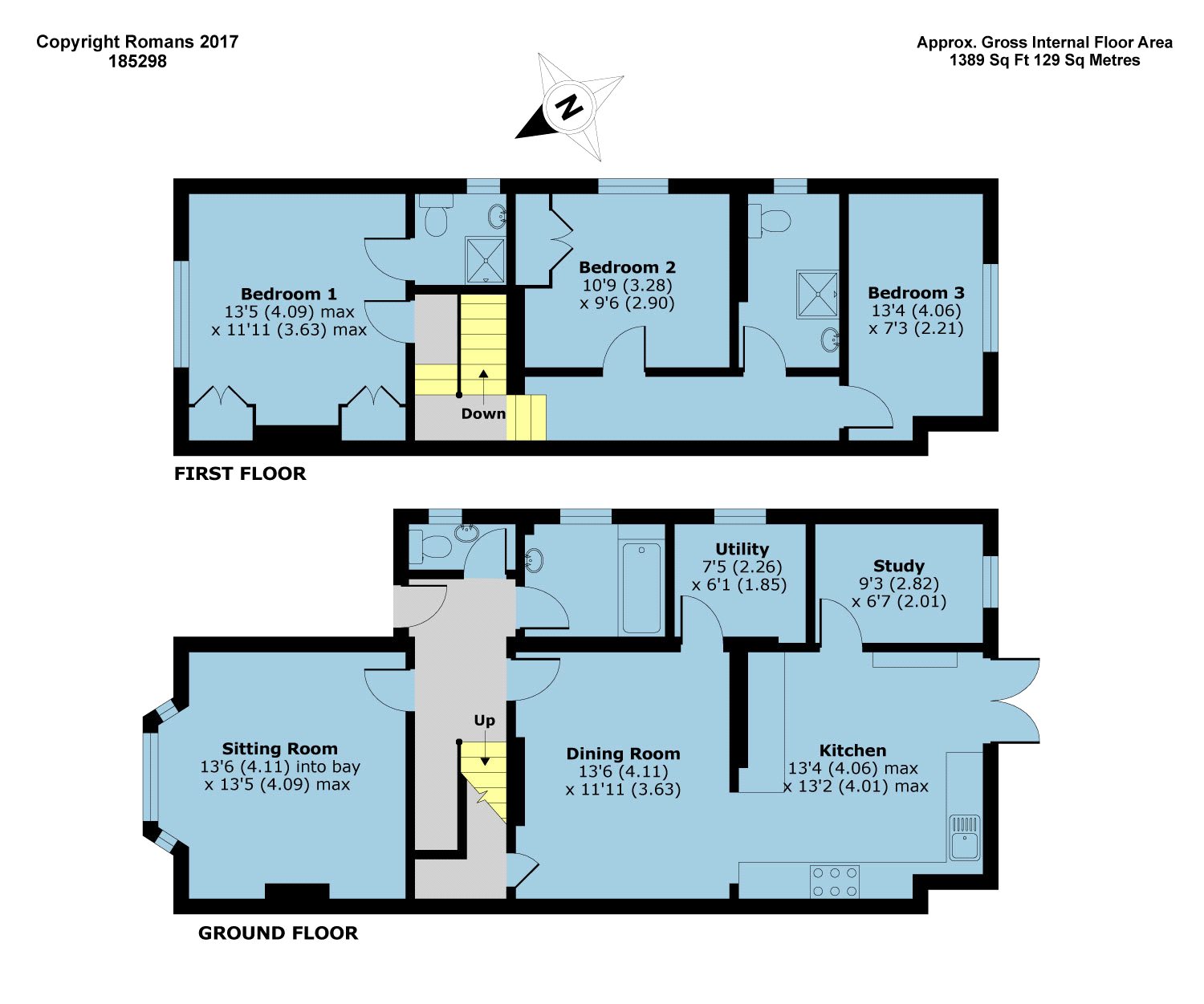 3 Bedrooms Semi-detached house for sale in Clewer Hill Road, Windsor, Berkshire SL4