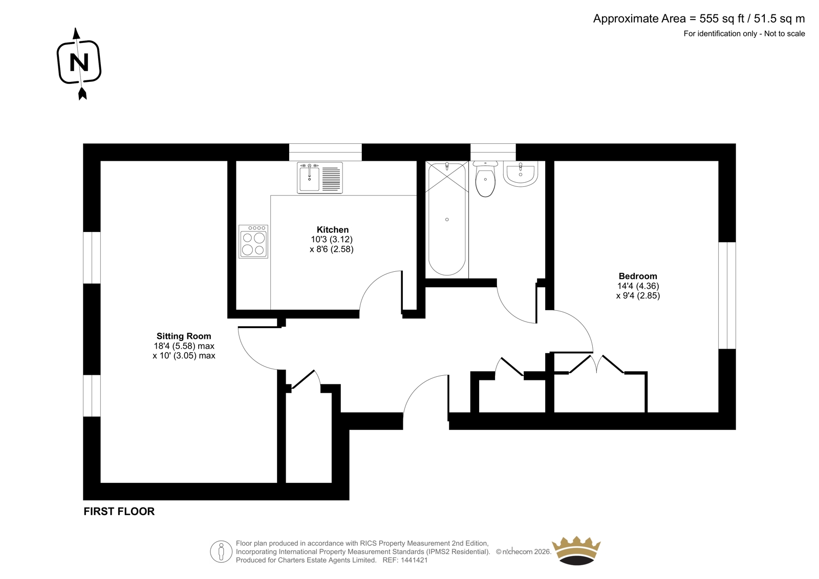 43, Badgers Copse, Southampton floorplan