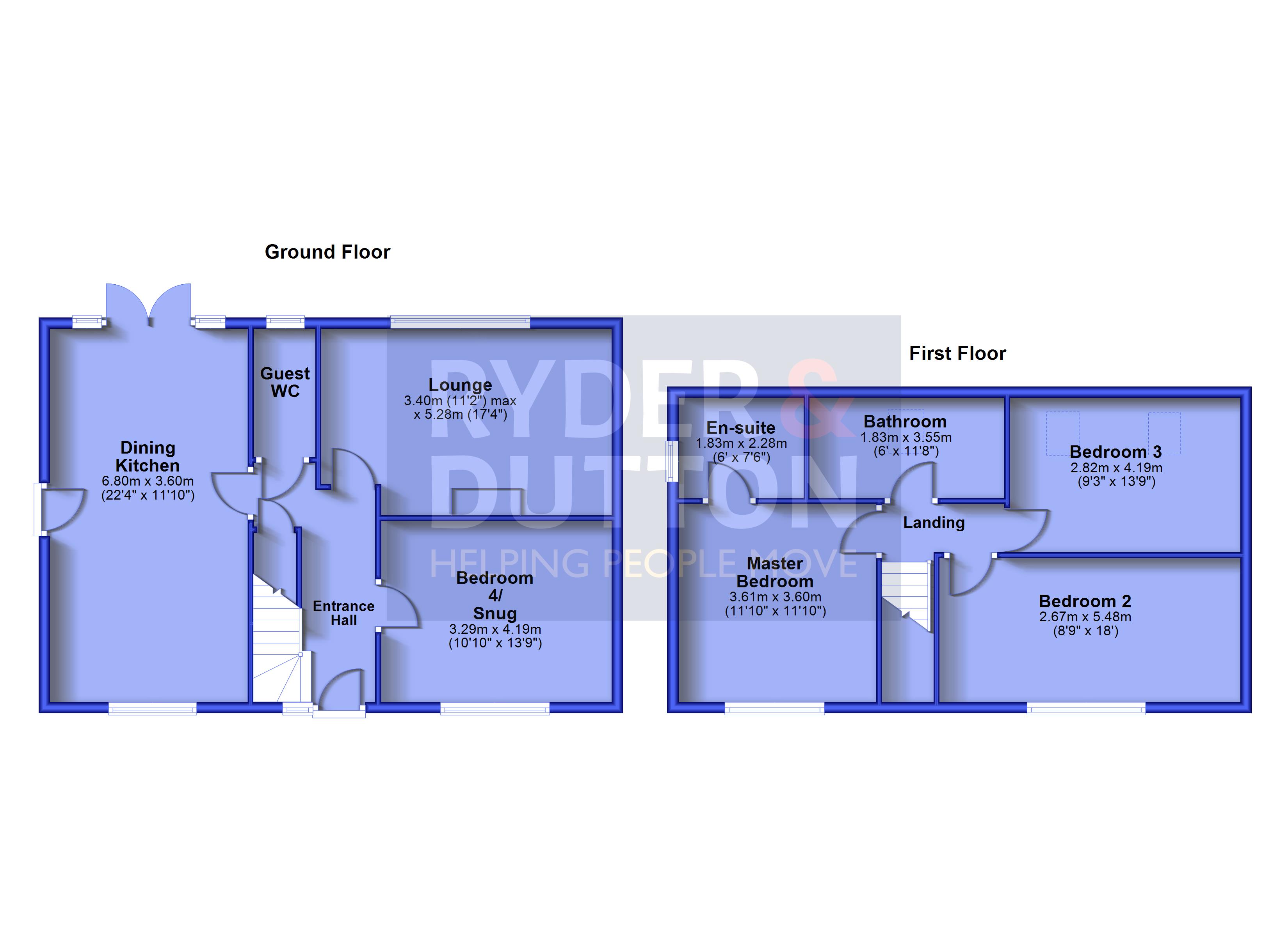 28, Gilthwaites Lane, Huddersfield floorplan