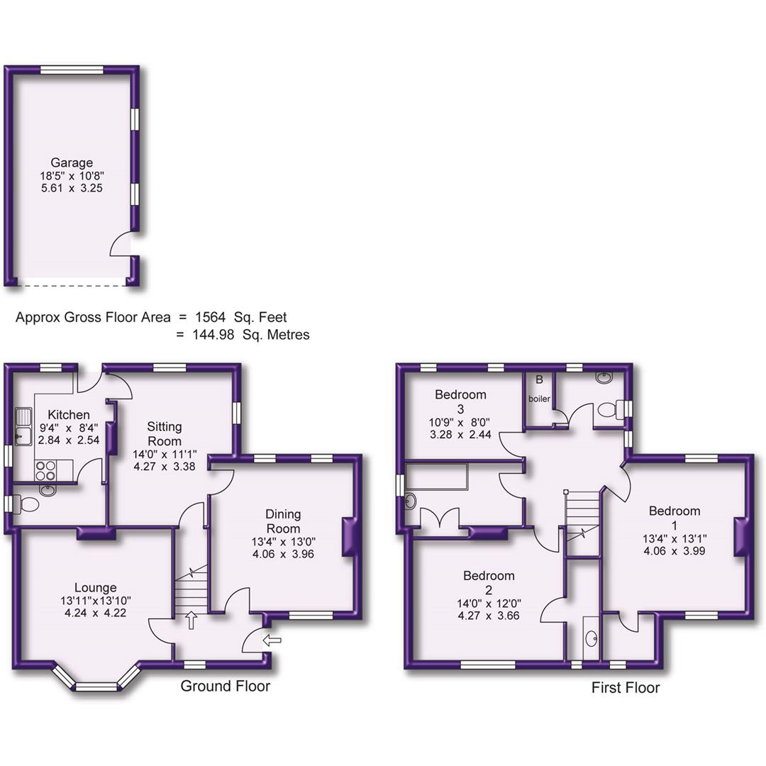 Derbyshire Road, Sale M33, 3 bedroom detached house for sale 60584169