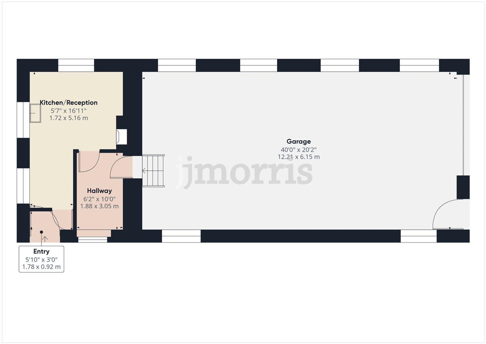 Old Station Yard Garage, Cardigan floorplan