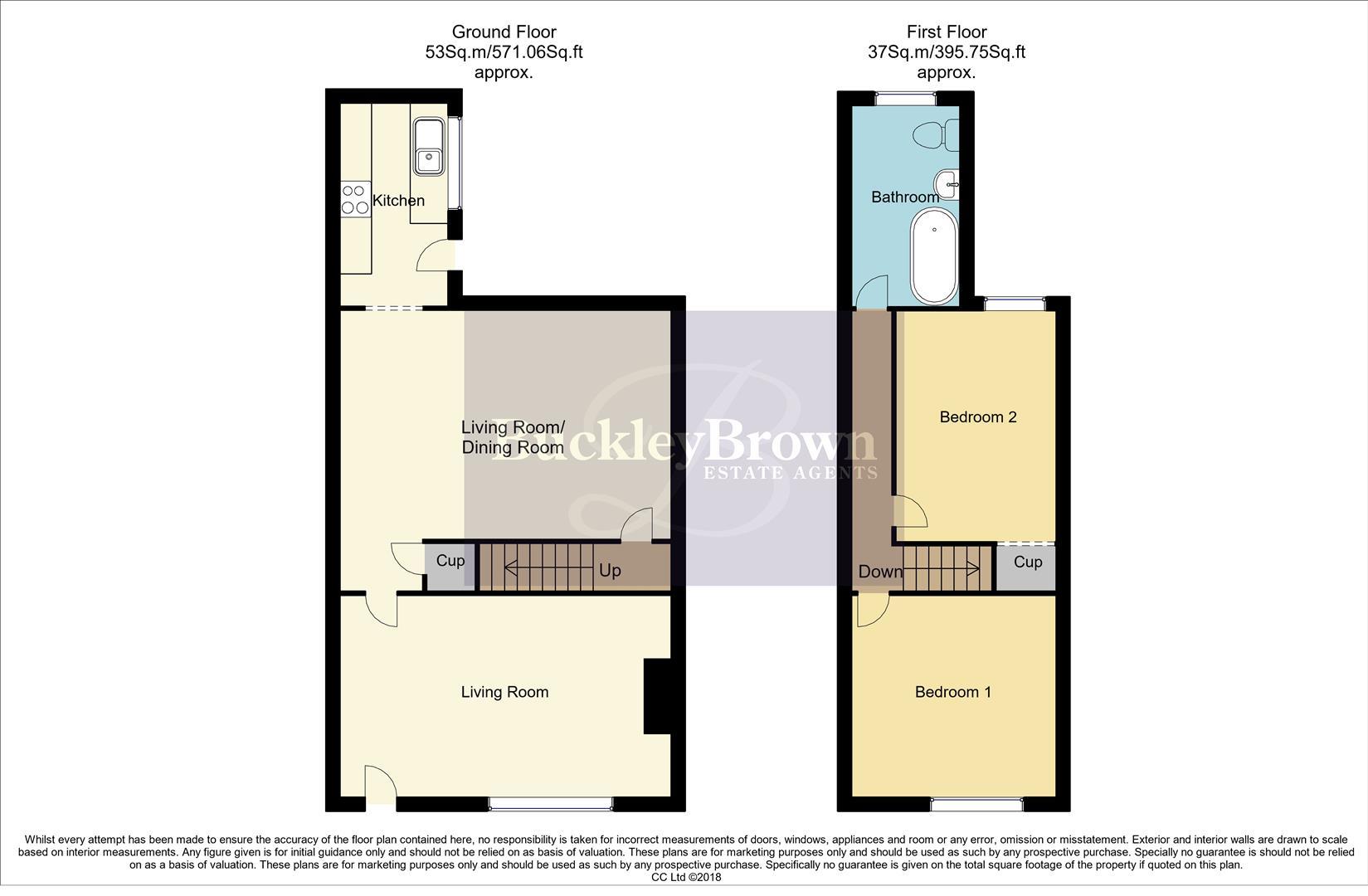 78, Broxtowe Drive, Mansfield floorplan