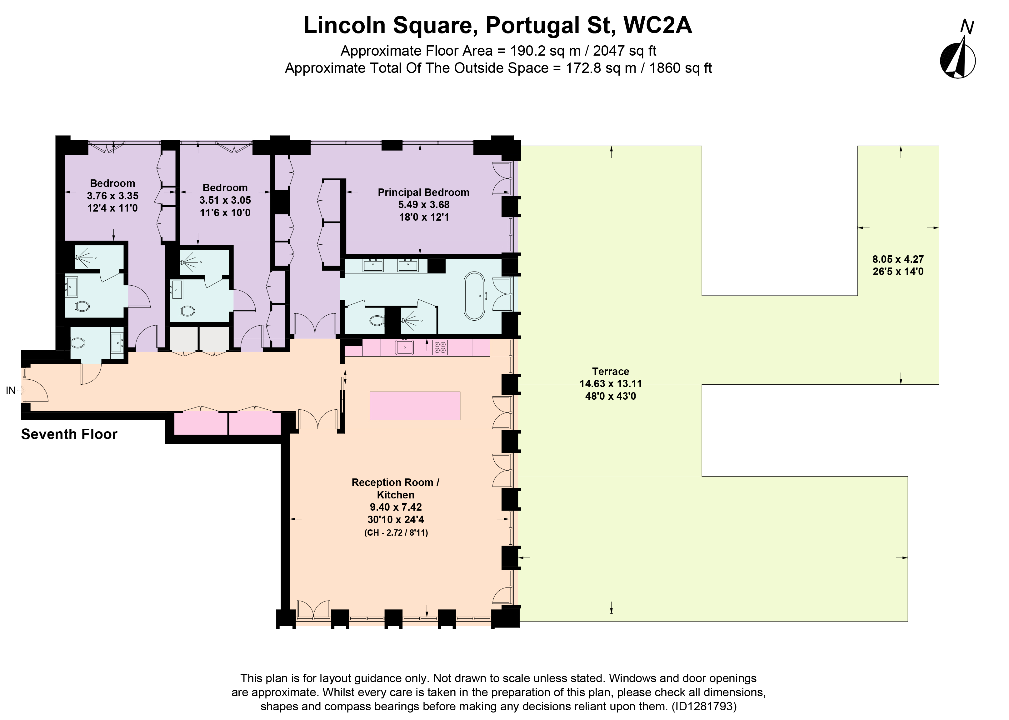 Lincoln Square, London floorplan