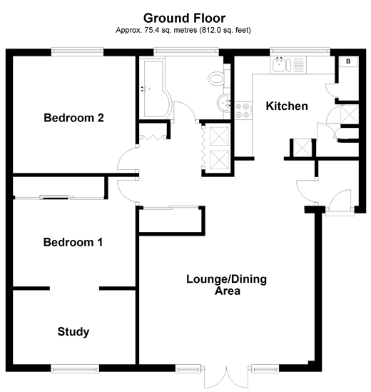 2 Bedrooms Flat for sale in Wray Common Road, Reigate, Surrey RH2