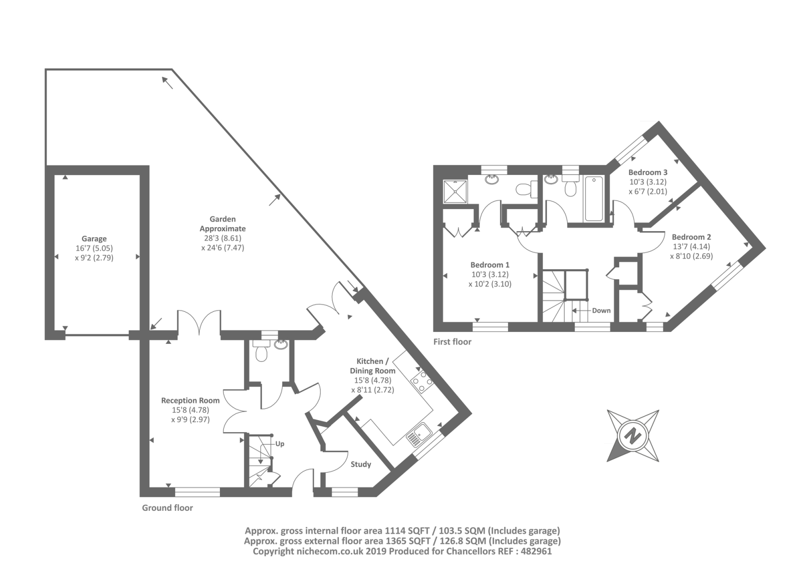 3 Bedrooms Town house for sale in Medhurst Way, Littlemore OX4, Oxford,