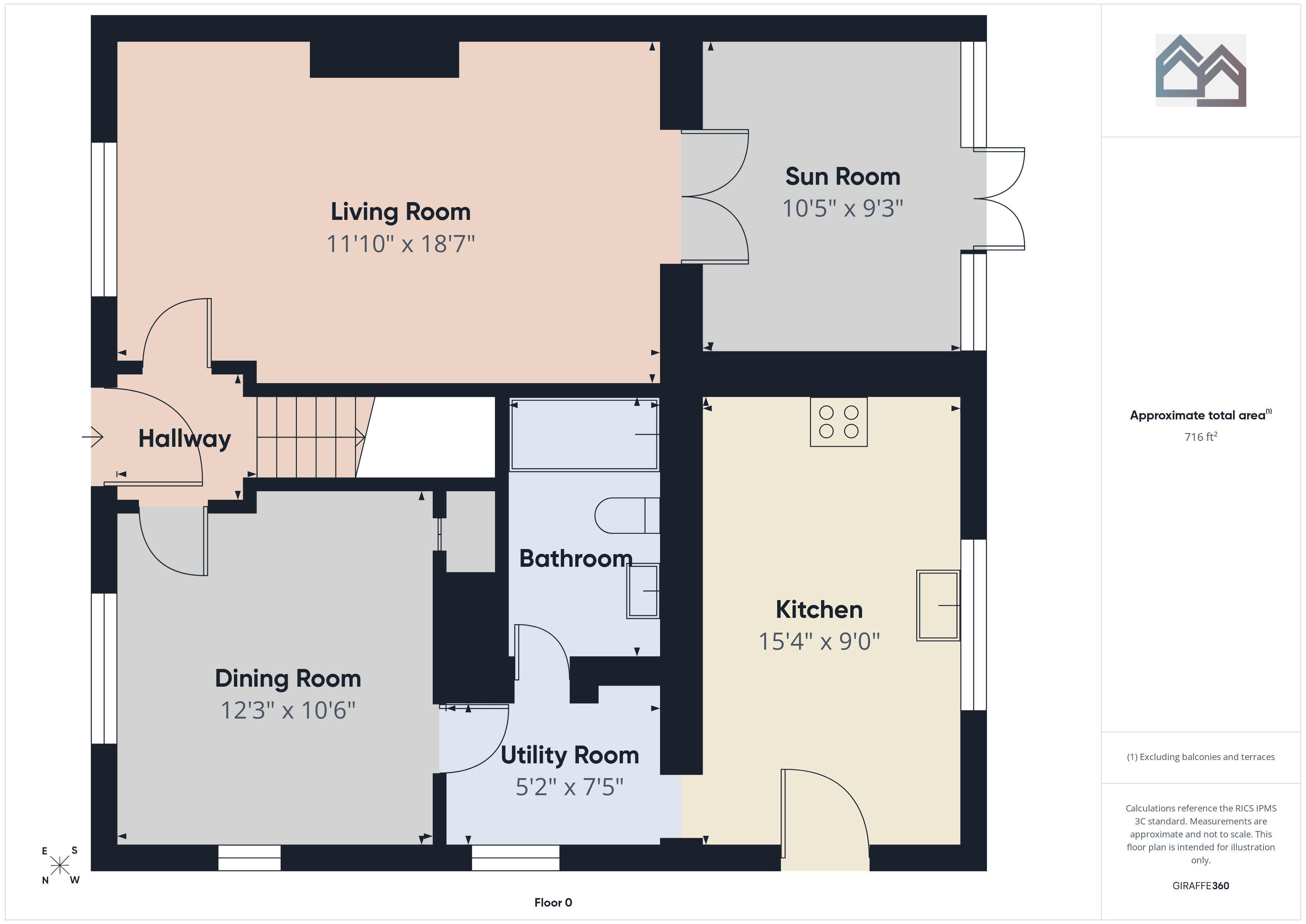 1, Glebe Cottage, Church Lane, Harleston floorplan