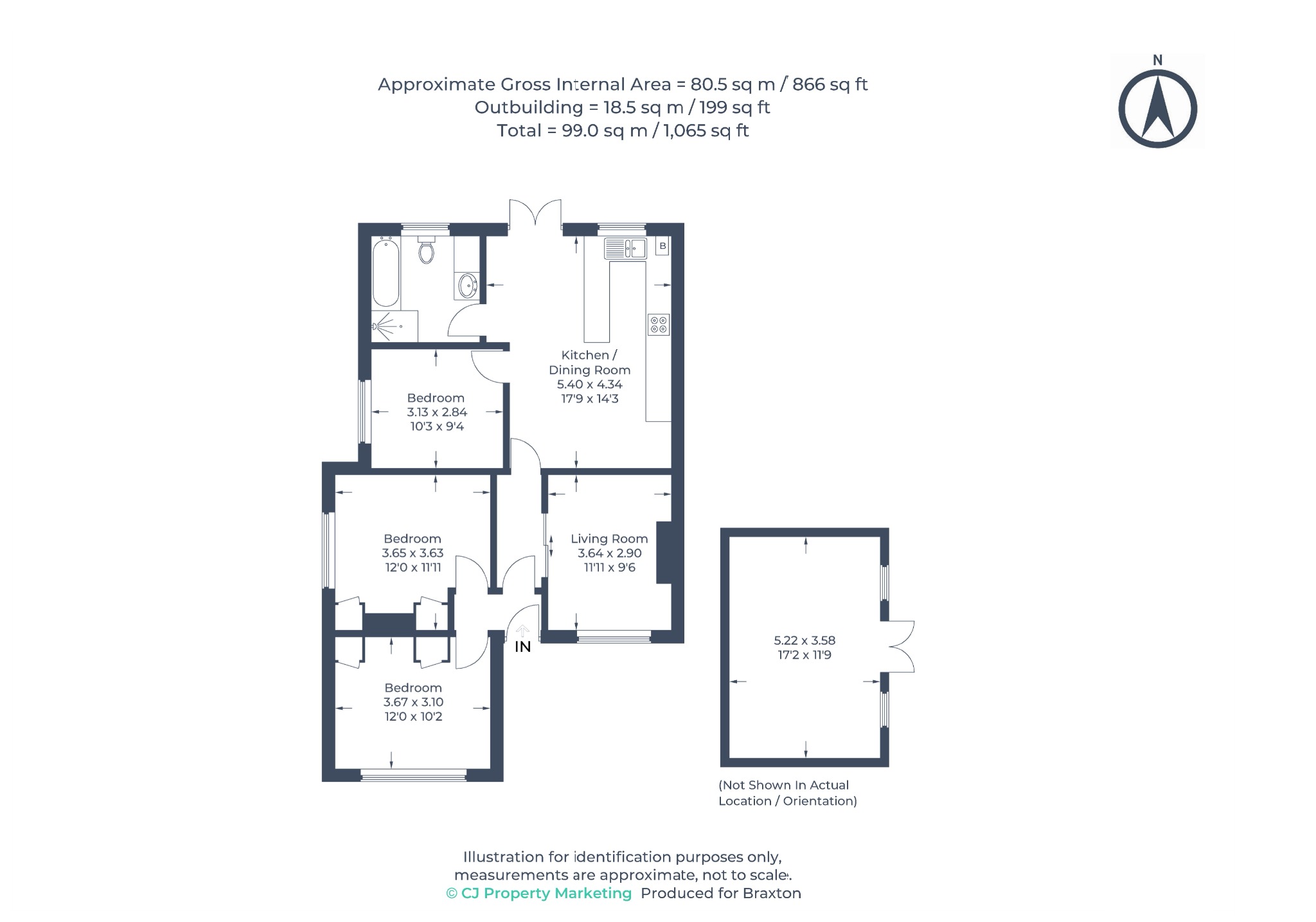 St Elmo, Woodlands Park Road, Maidenhead floorplan