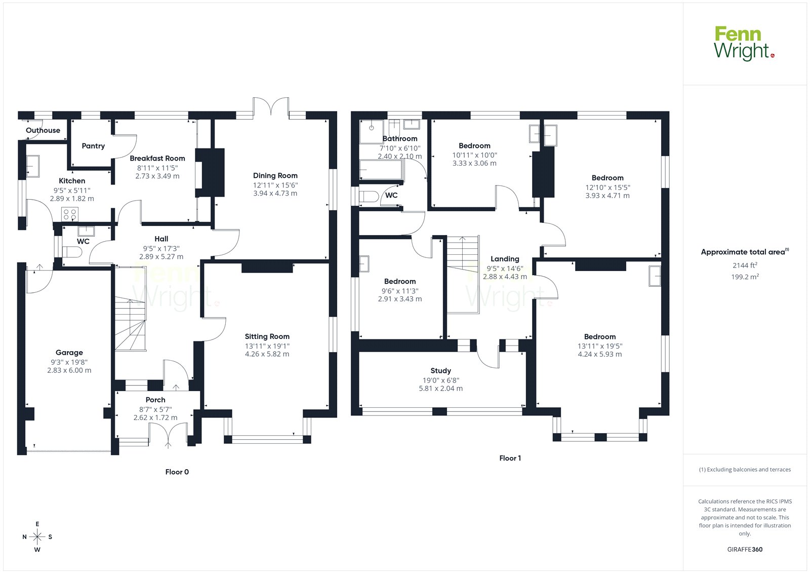 74, Henley Road, Suffolk floorplan