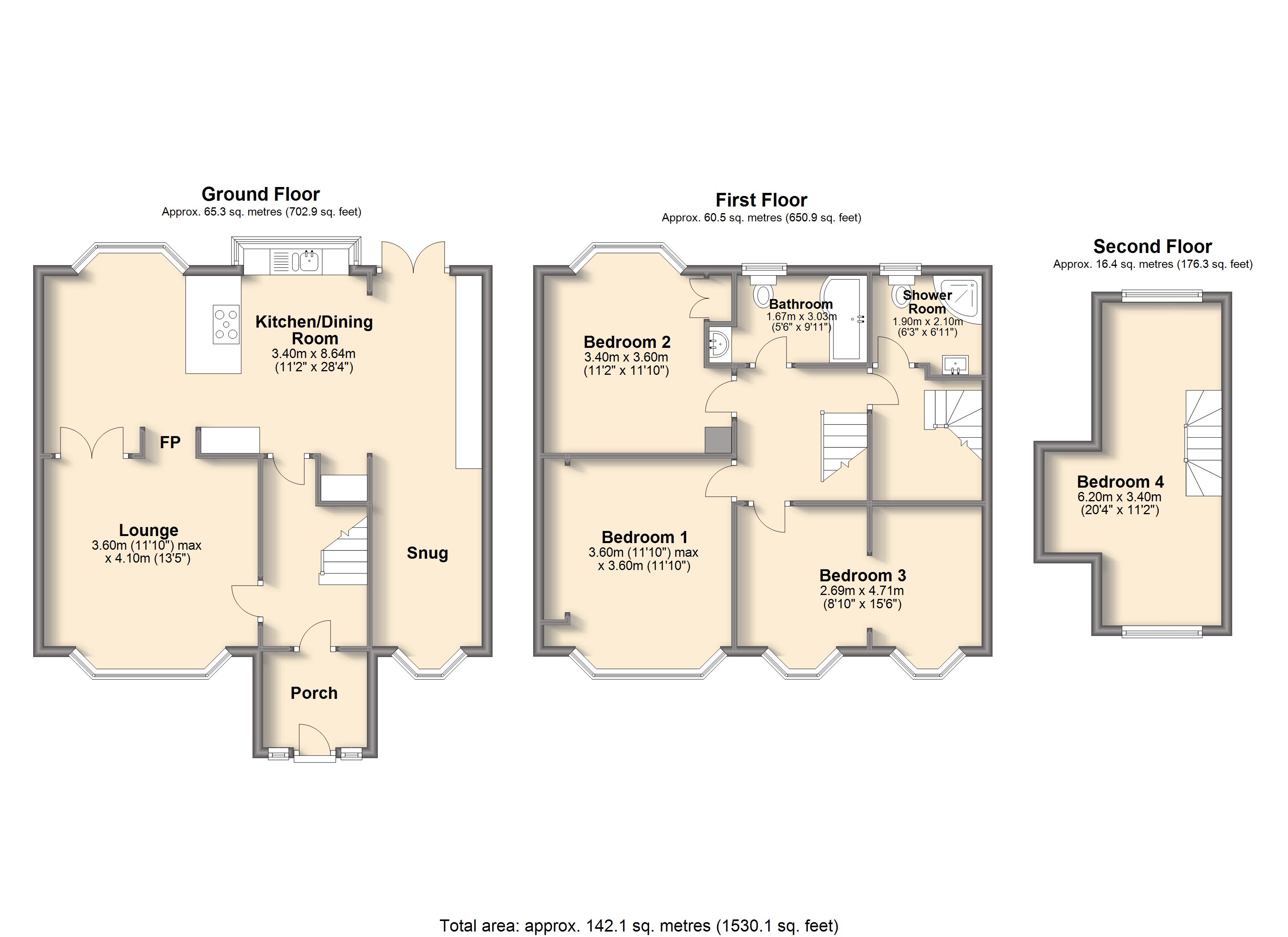 4 Bedrooms Detached house for sale in Wollaton Avenue, Sheffield S17