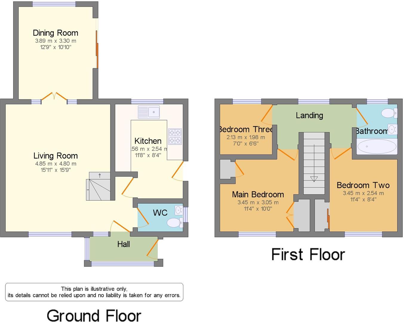 38, Leicester Way, Stockton-On-Tees floorplan