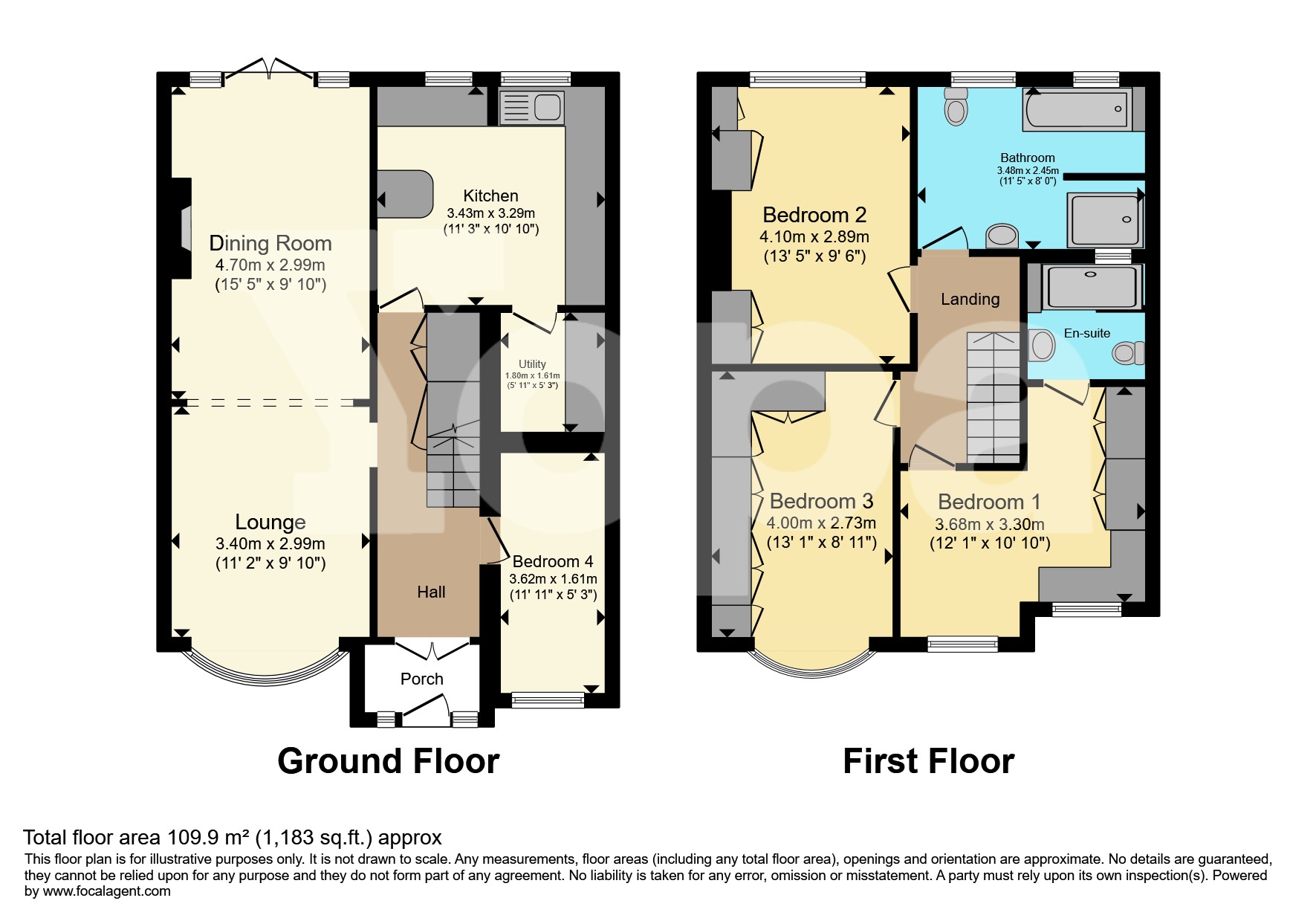 143, Yorkland Avenue, Welling floorplan