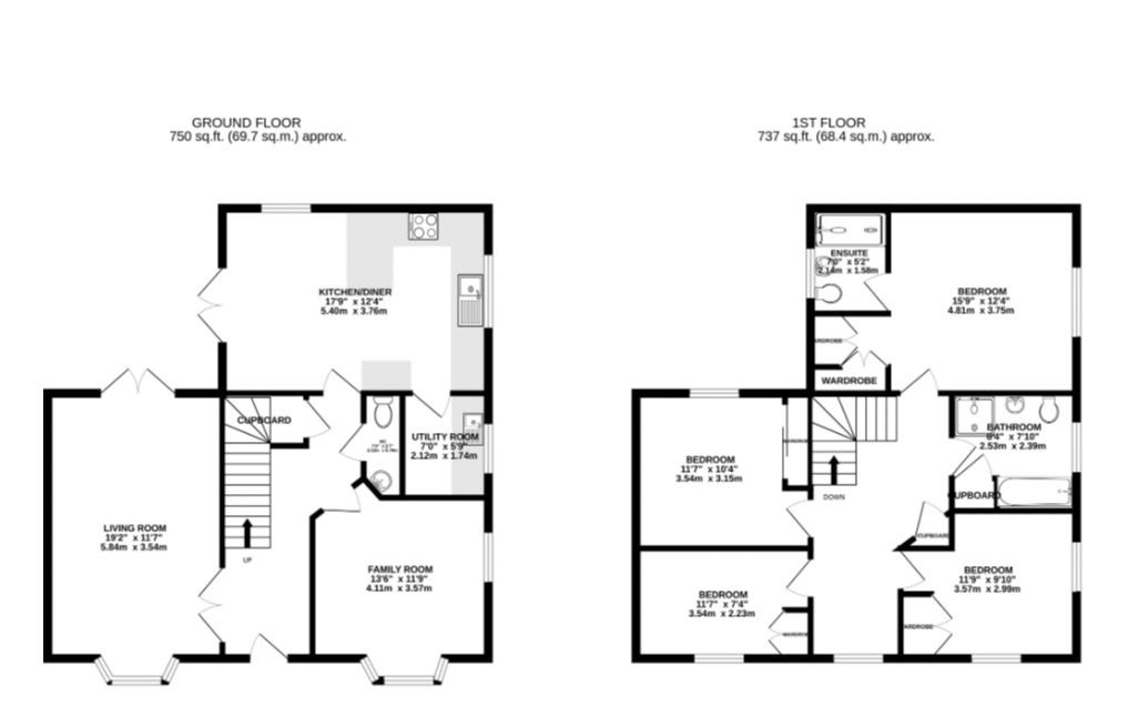 3, Mahaddie Way, Huntingdon floorplan
