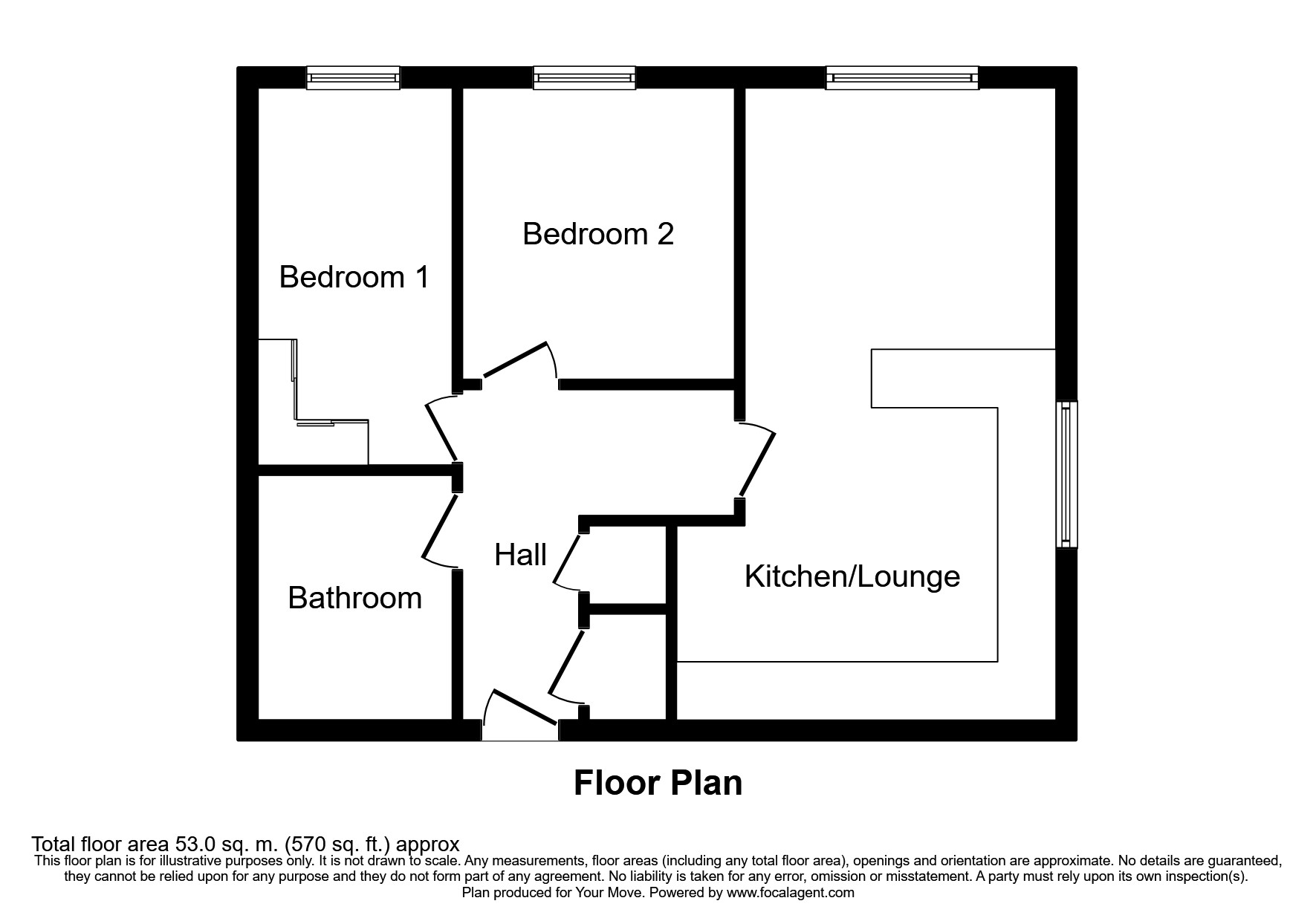 Bellam Court, Wardley, Swinton, Manchester M27, 2 bedroom flat for sale