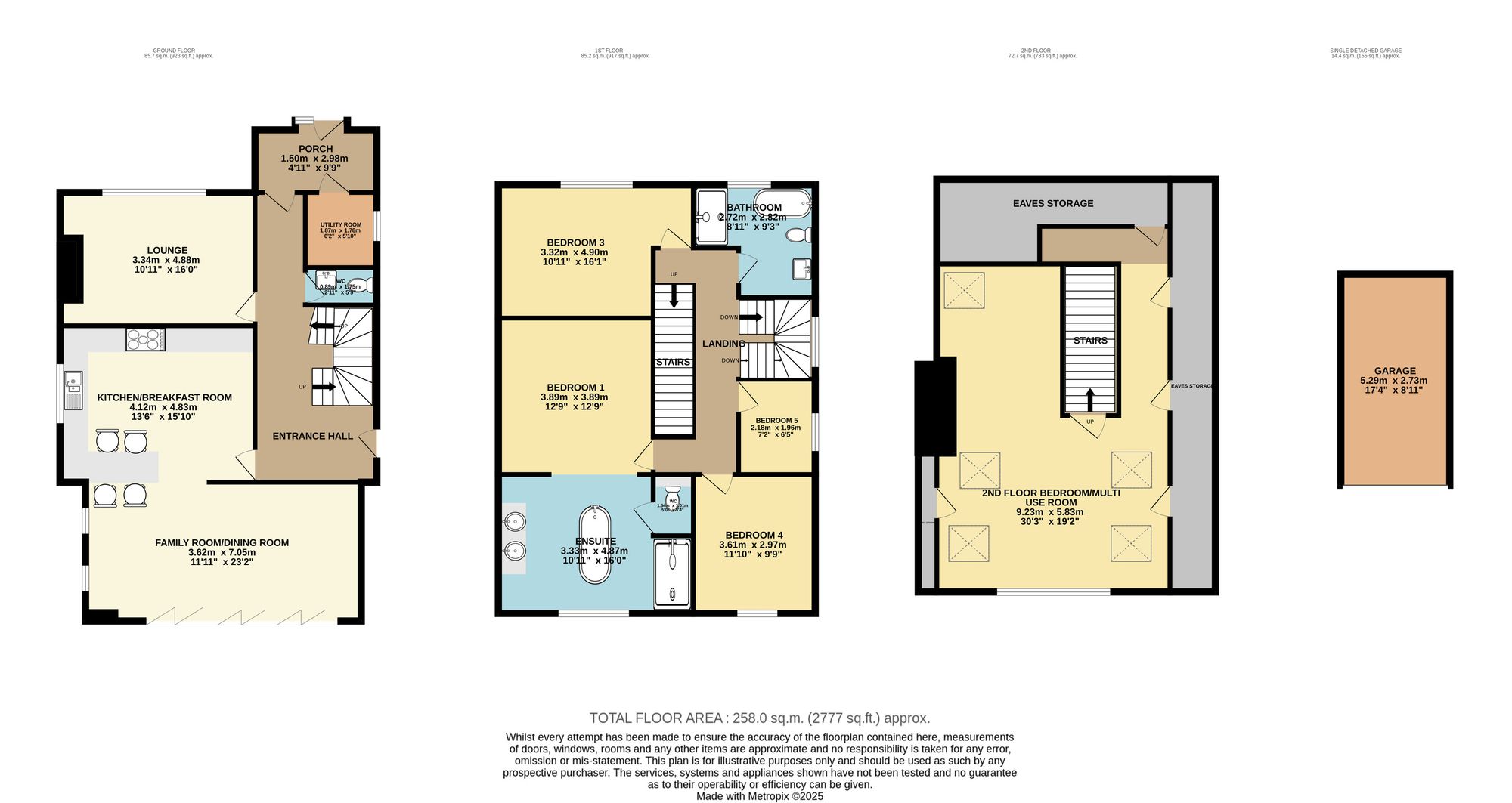 Trigo, 13 Rupert Street, Derbyshire floorplan