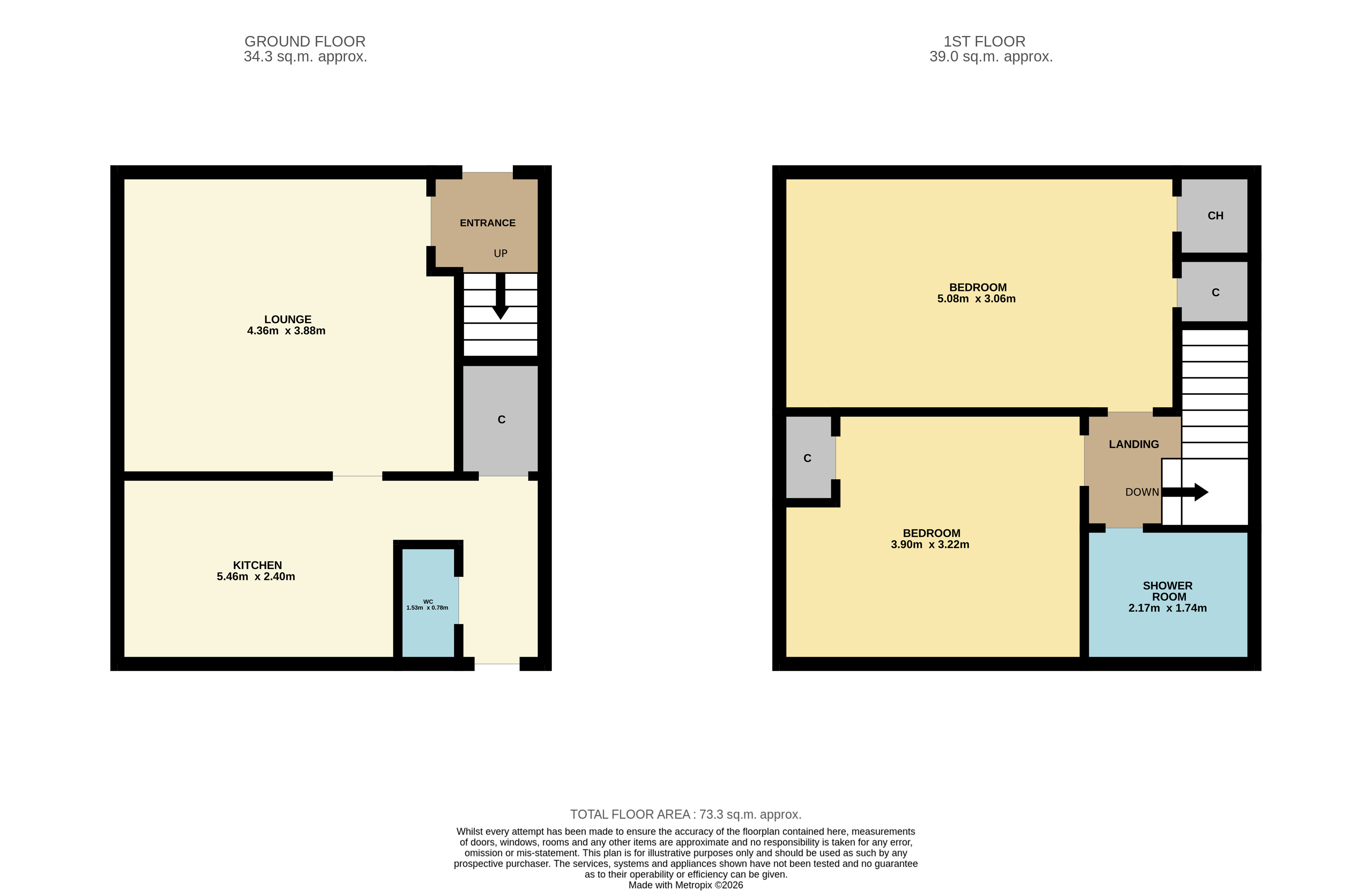20, Lamley Terrace, Arbroath floorplan