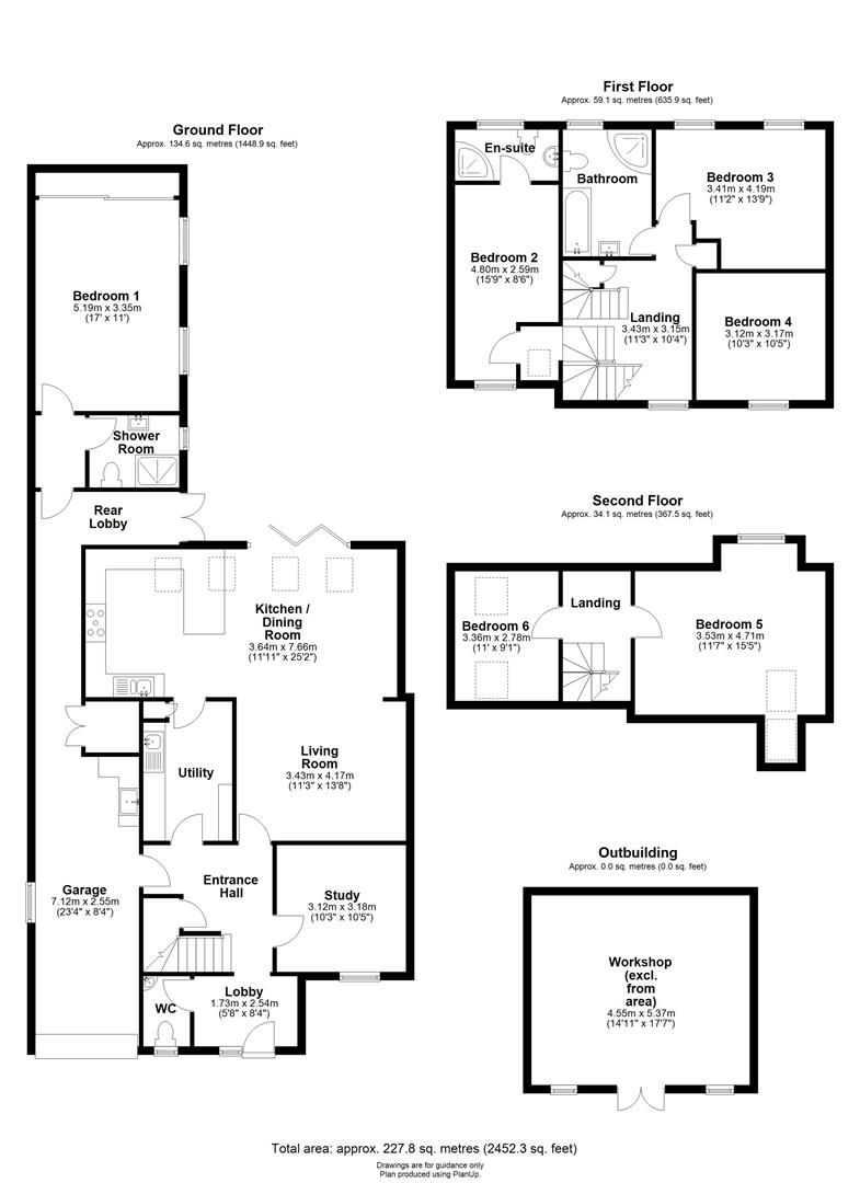 44, Hills Avenue, Cambridge floorplan
