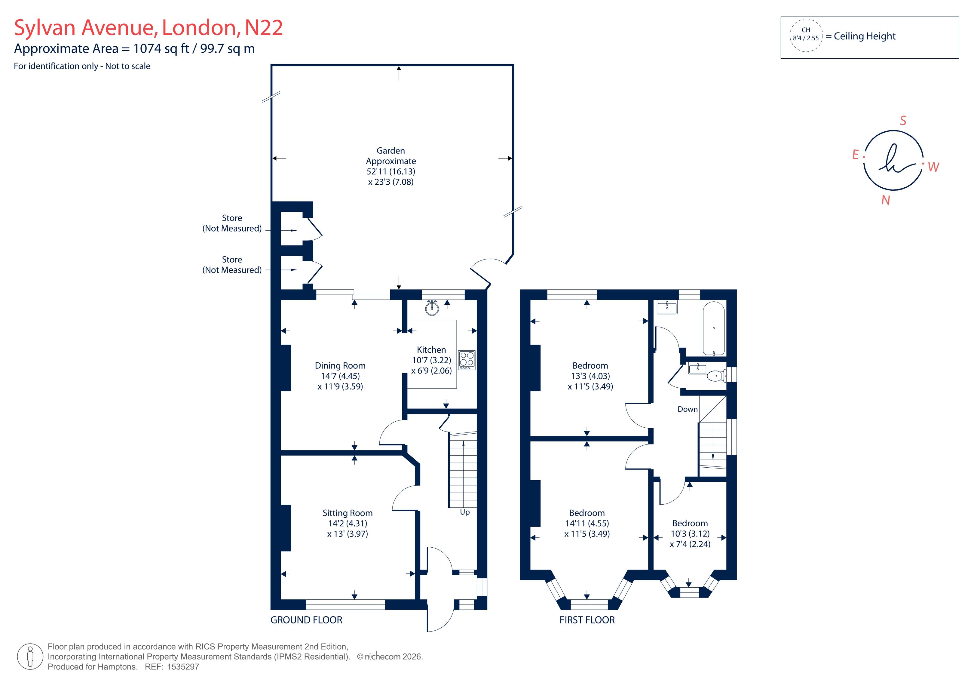 Sylvan Avenue, London floorplan