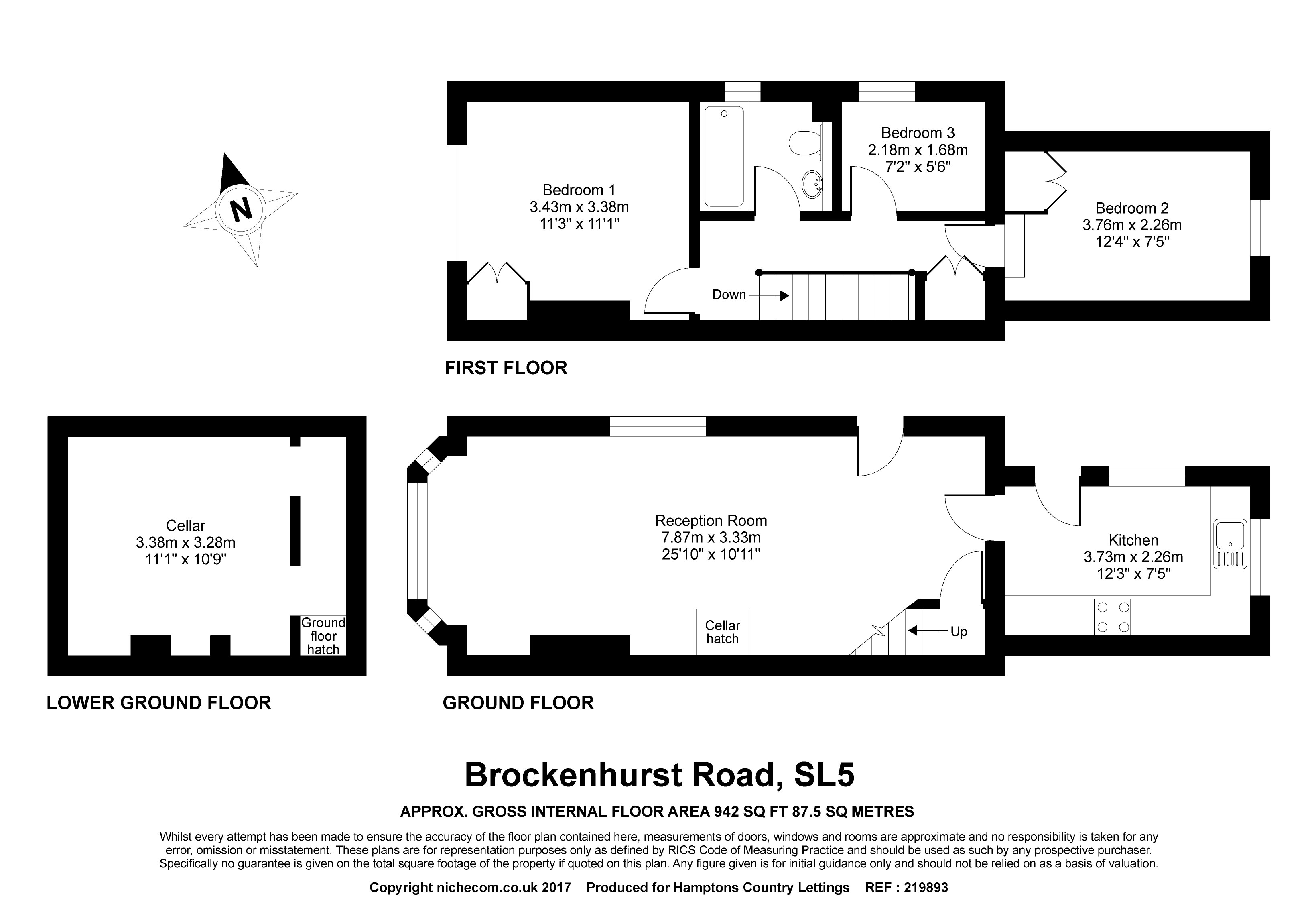 3 Bedrooms Cottage to rent in Brockenhurst Road, Ascot SL5