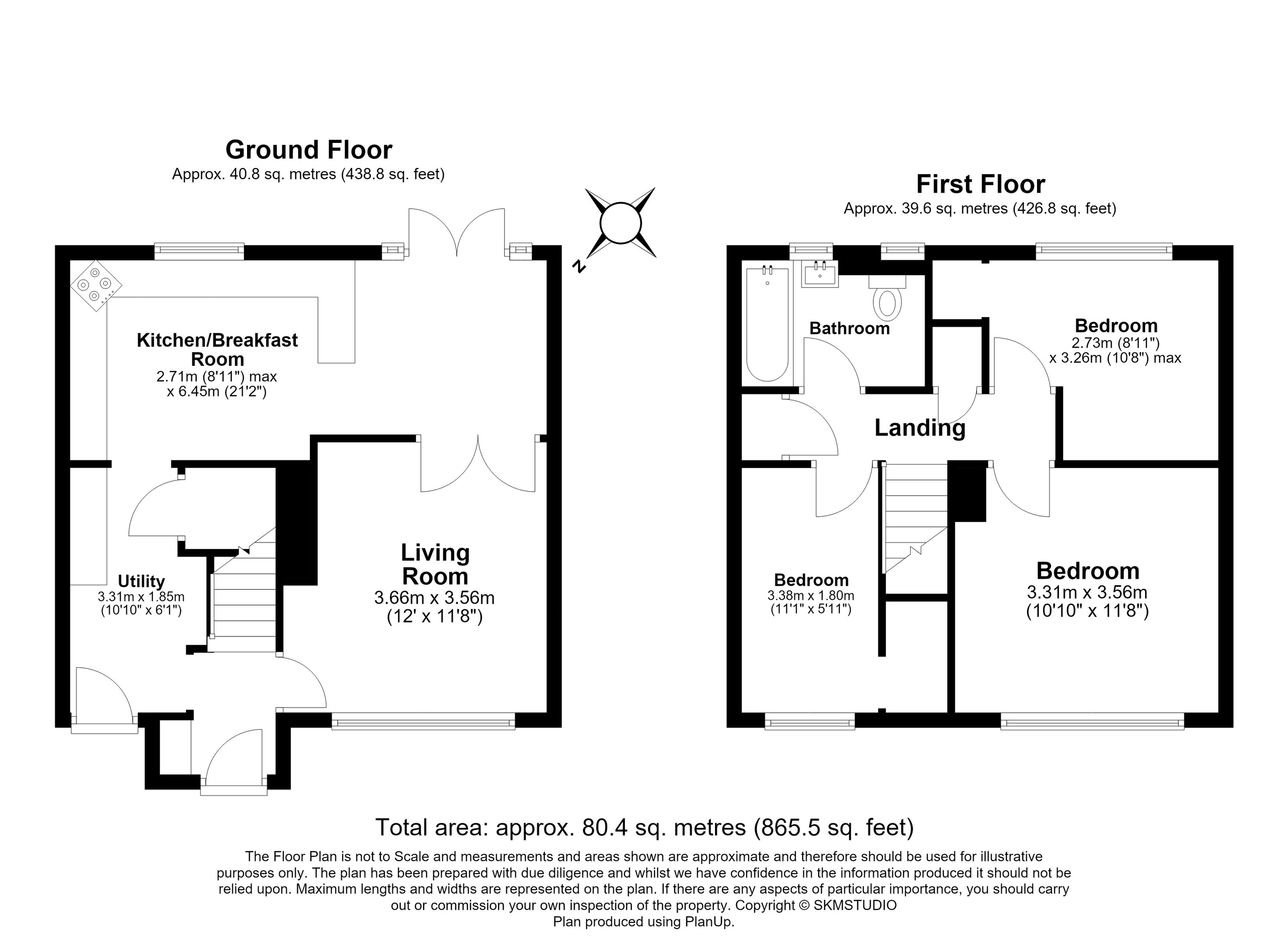 40 Larchwood Road, Hemel Hempstead floorplan
