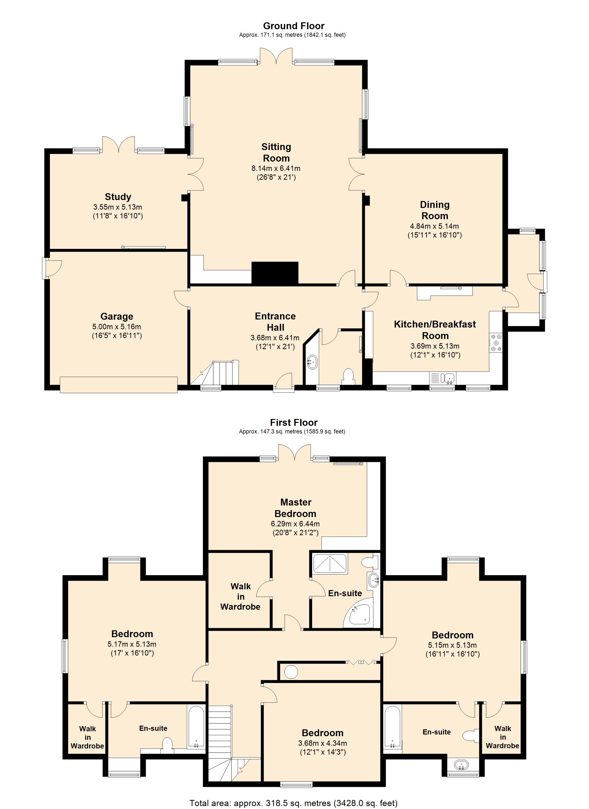 4 Bedrooms Detached house for sale in Ashgrove, Bromash, Ross-On-Wye HR9