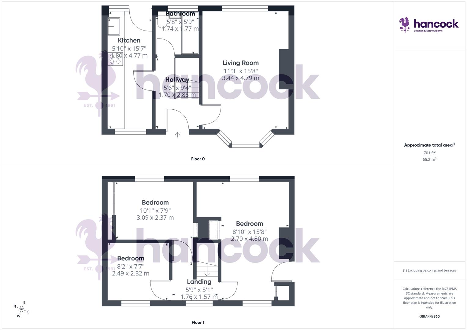 53, St. James Square, Chichester floorplan