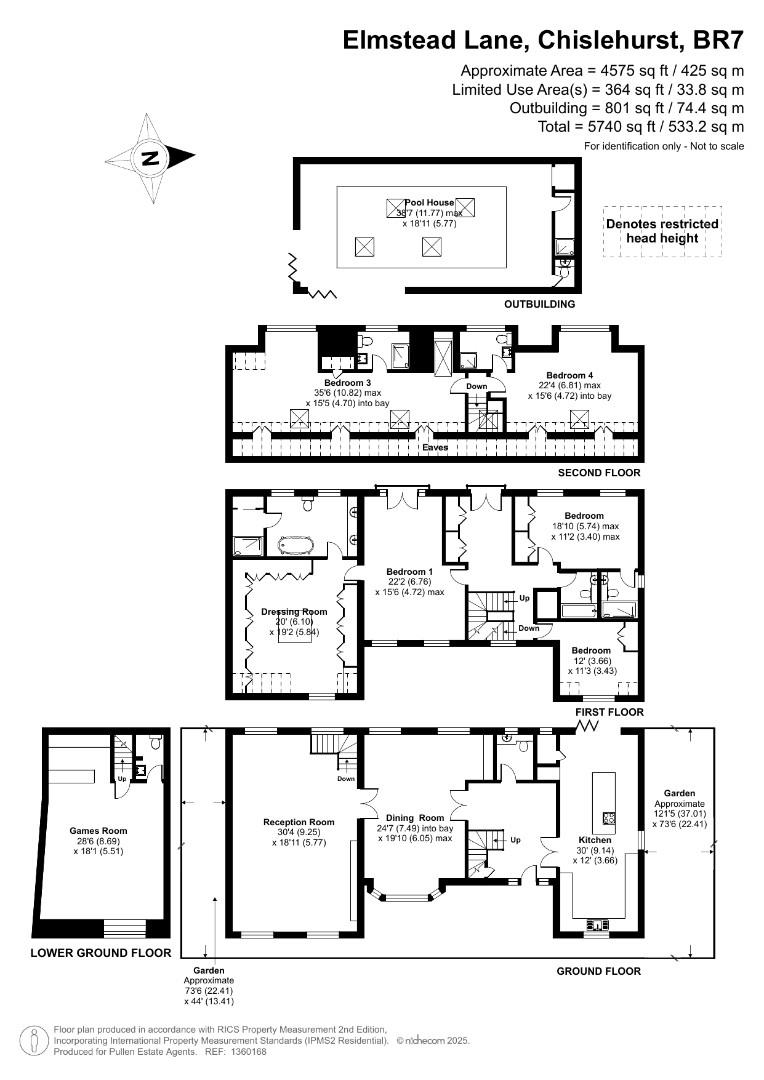 45, Elmstead Lane, Chislehurst floorplan