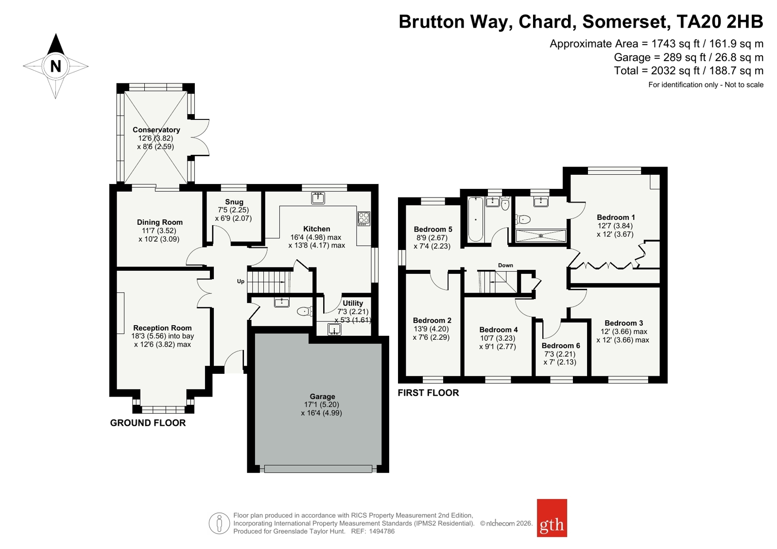 16, Brutton Way, Somerset floorplan