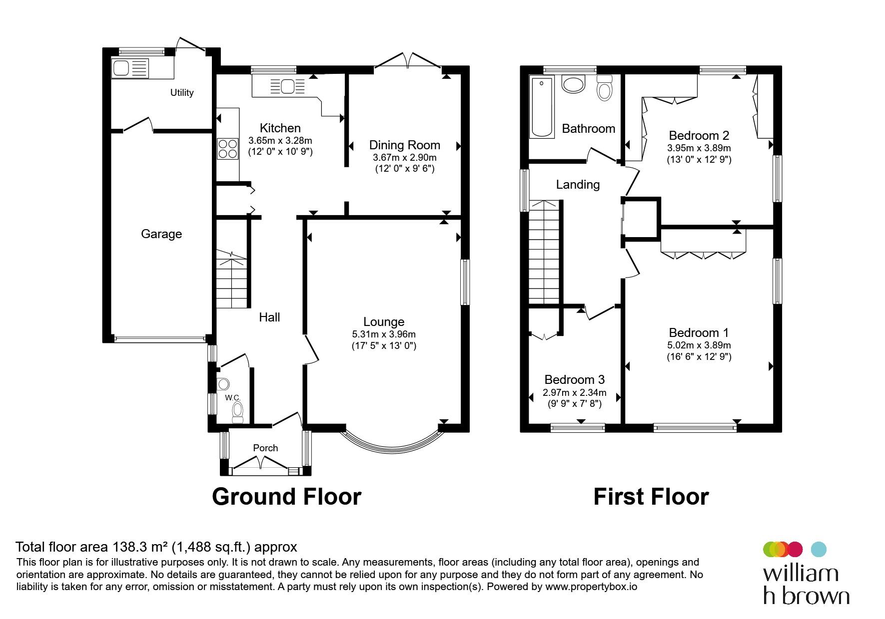 23, Penryn Close, Norwich floorplan