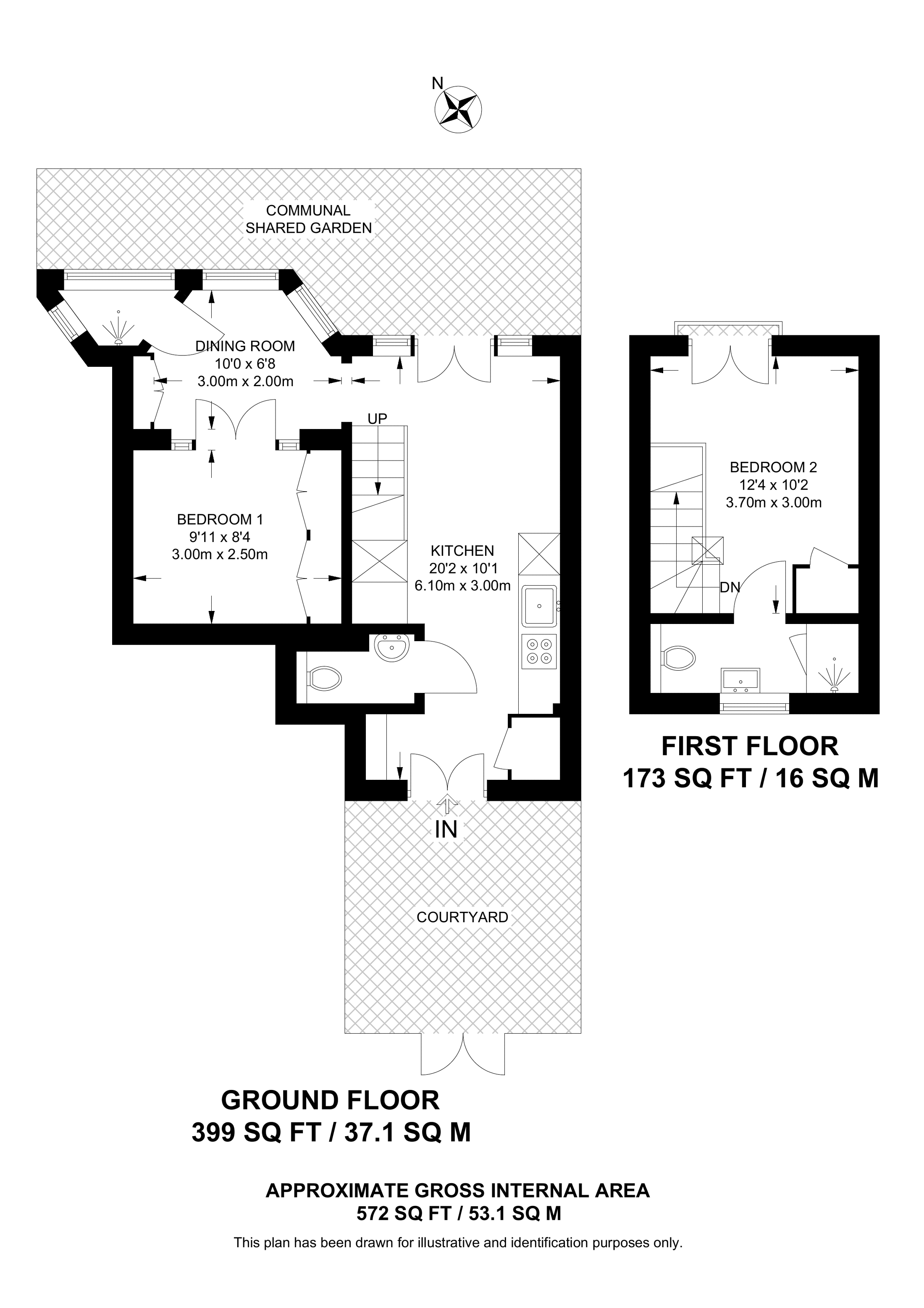 St Quintin Avenue, North Kensington floorplan