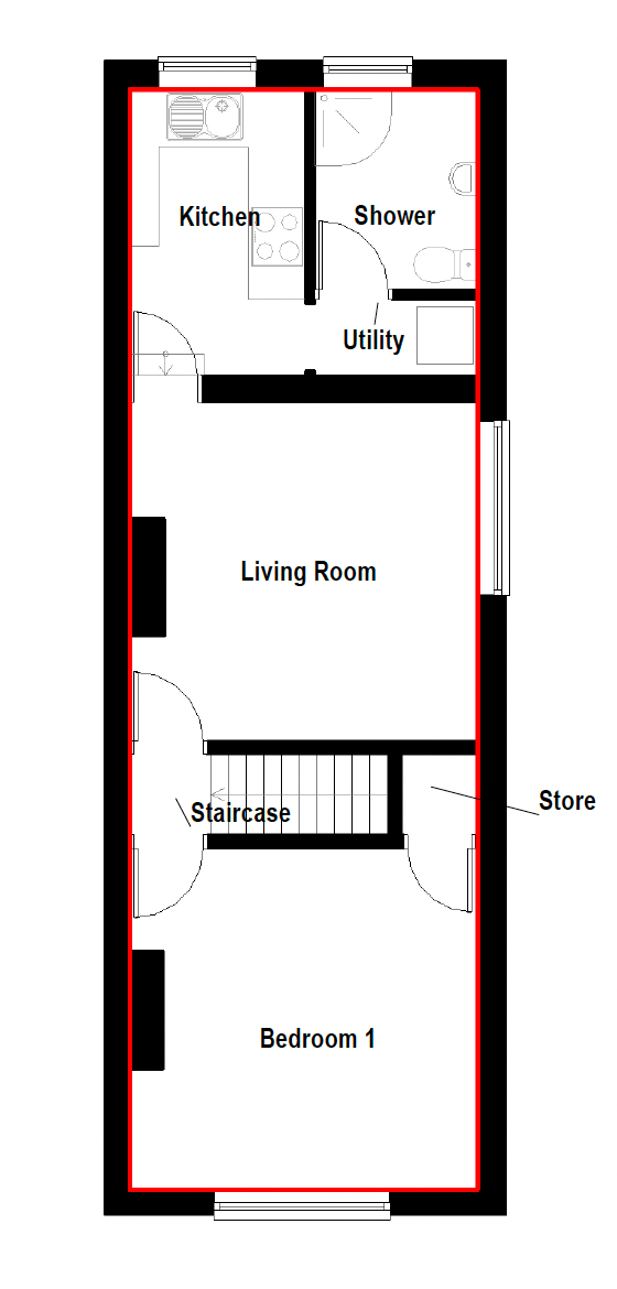 2a, Orchard Street, Gillingham floorplan
