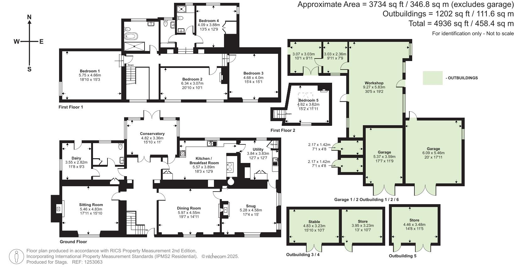Chelveshayes, Cullompton floorplan