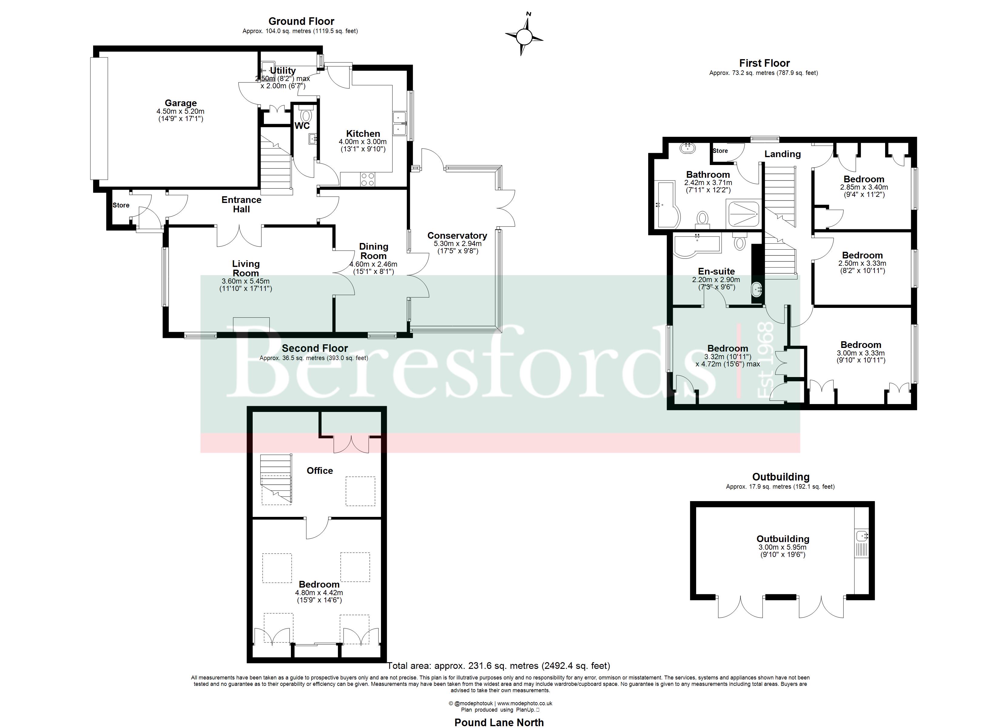9, Pound Lane North, Basildon floorplan
