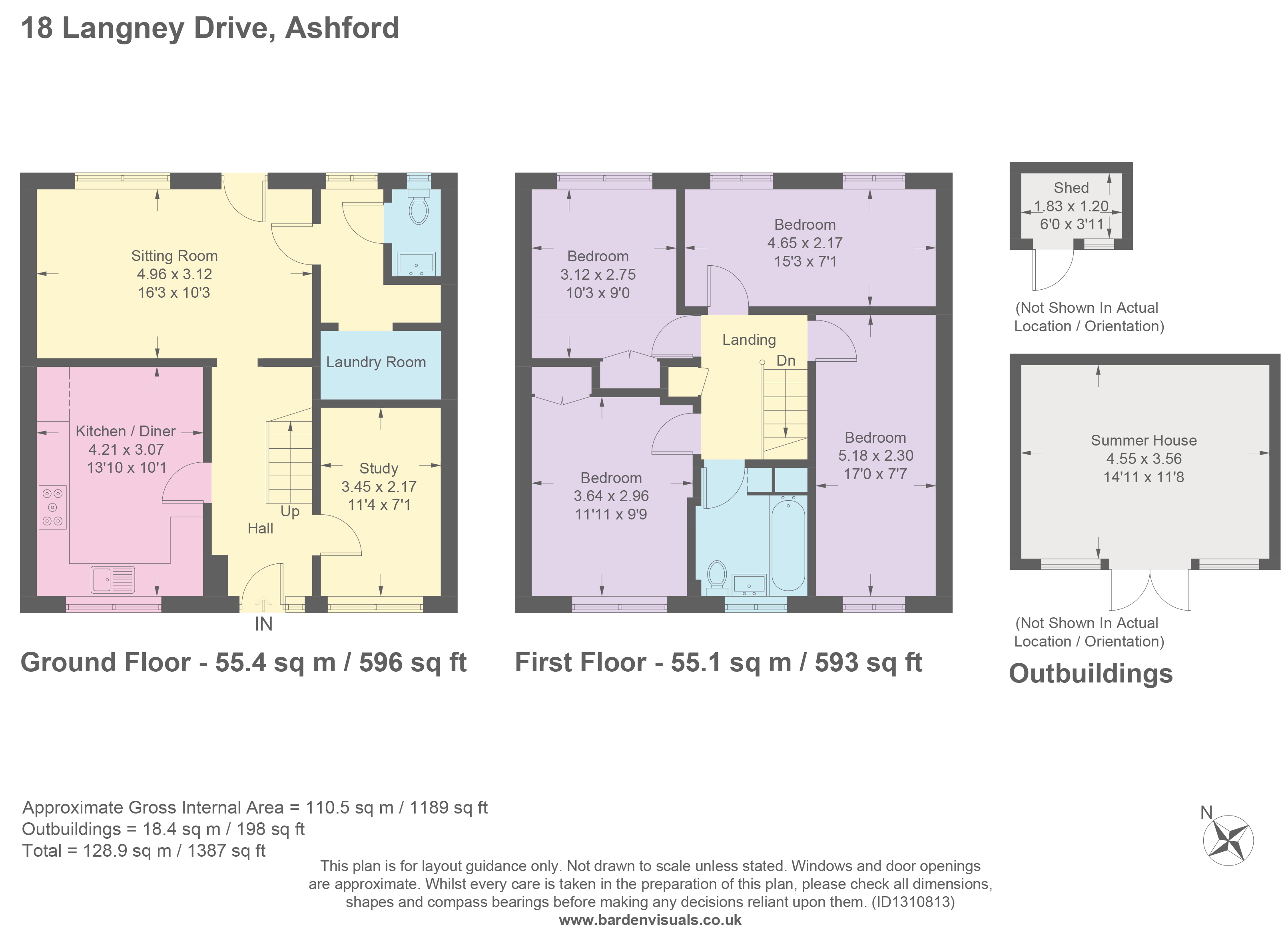 18, Langney Drive, Kingsnorth floorplan