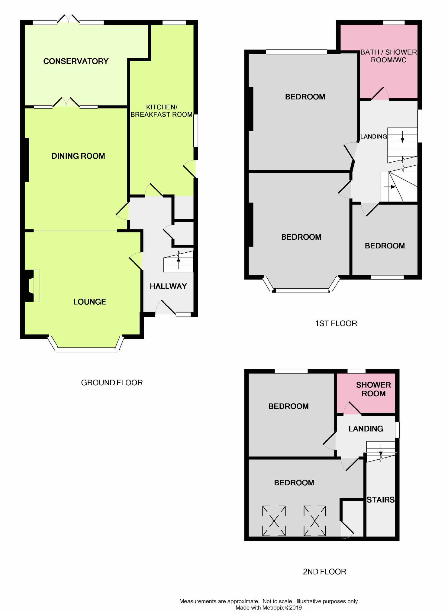 5 Bedrooms Semi-detached house for sale in Broomfield Avenue, Thomas A Becket, West Sussex BN14