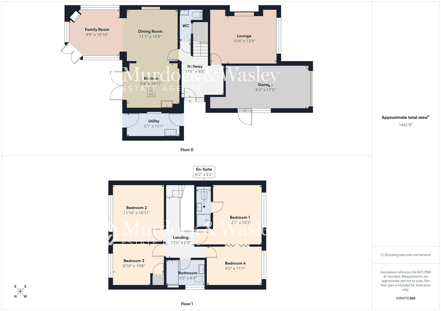 9, Clover Drive, Gloucester floorplan