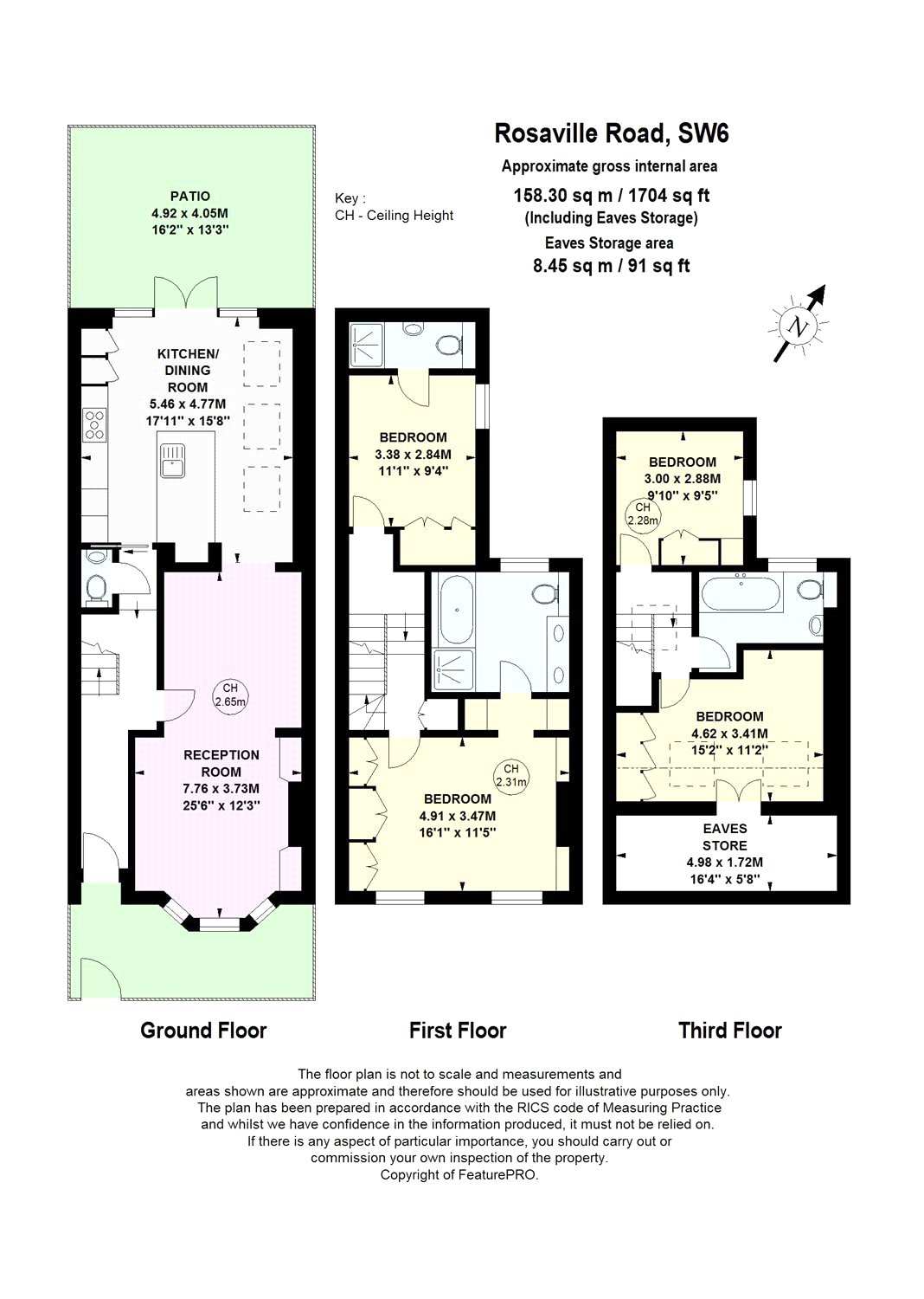 4 Bedrooms Terraced house to rent in Rosaville Road, Fulham, London SW6