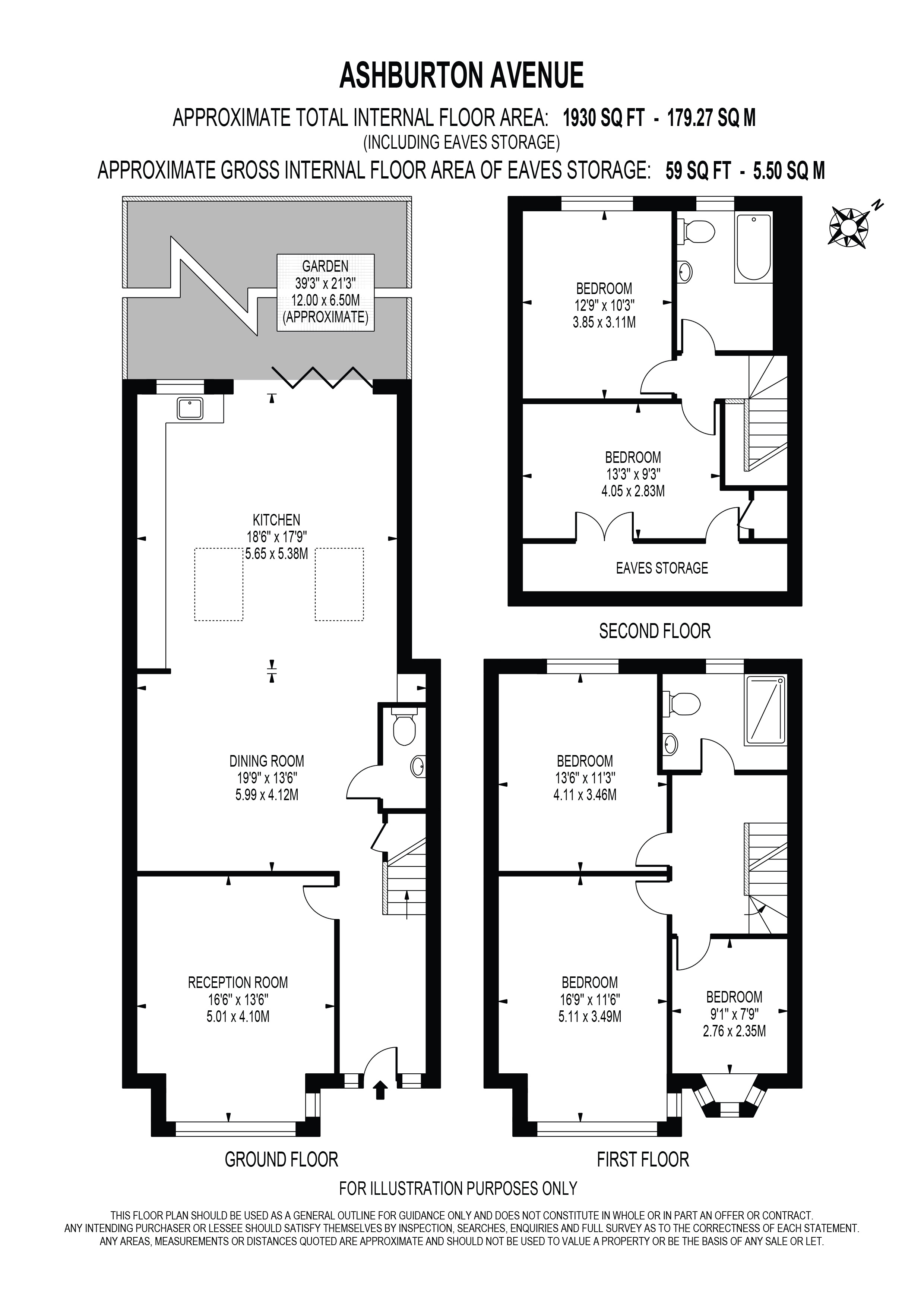 12, Ashburton Avenue, Surrey floorplan