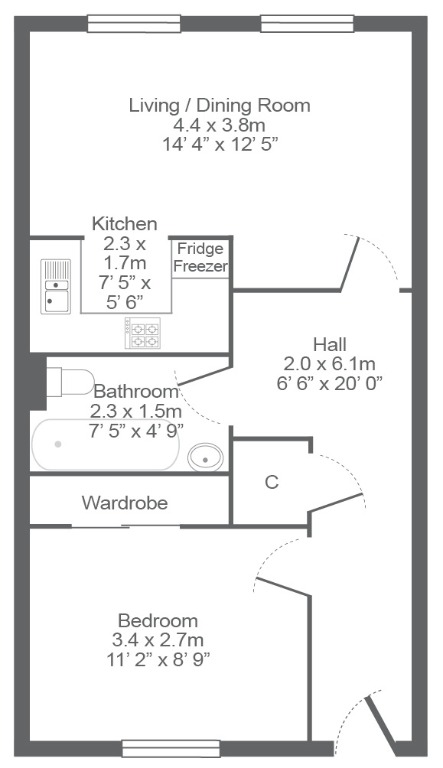 Glasgow floorplan