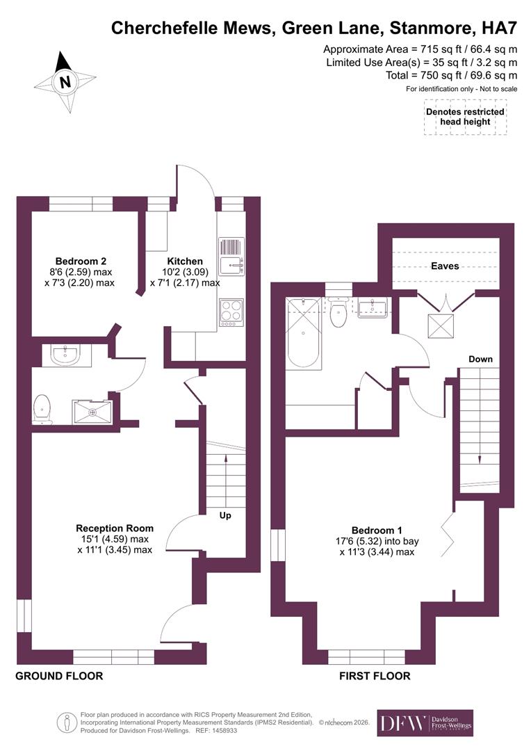 20 Cherchefelle Mews, Green Lane, Stanmore floorplan