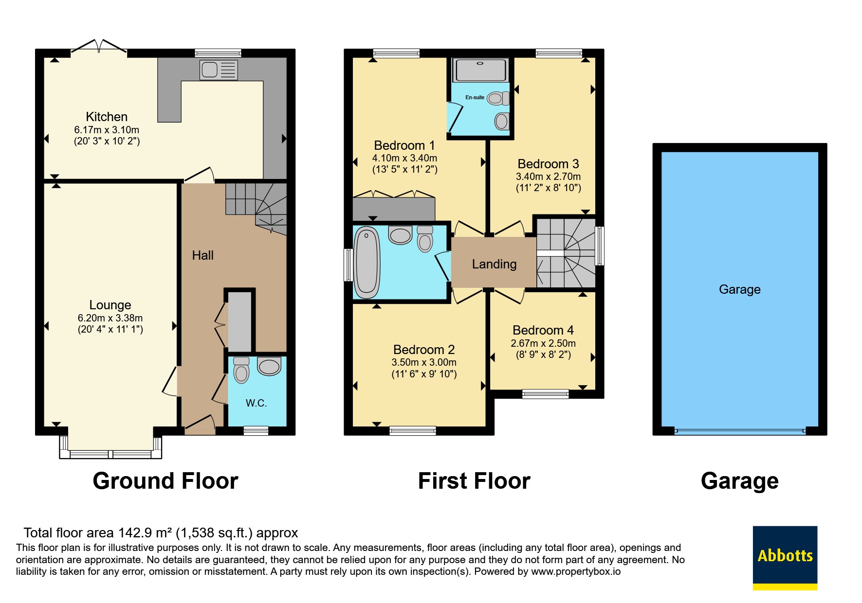 78, Orchard Way, Chelmsford floorplan