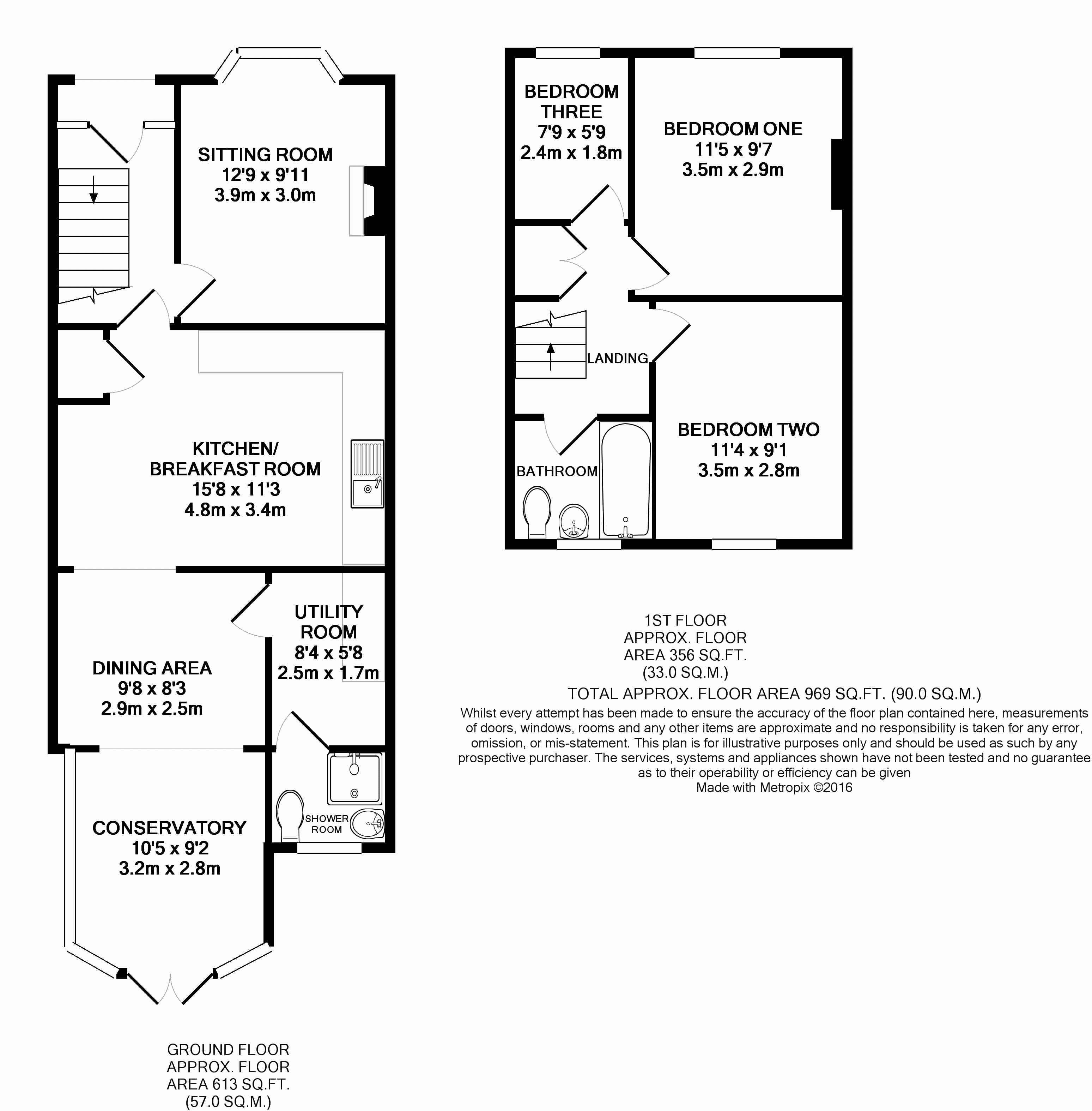 52, Winden Avenue, Chichester floorplan