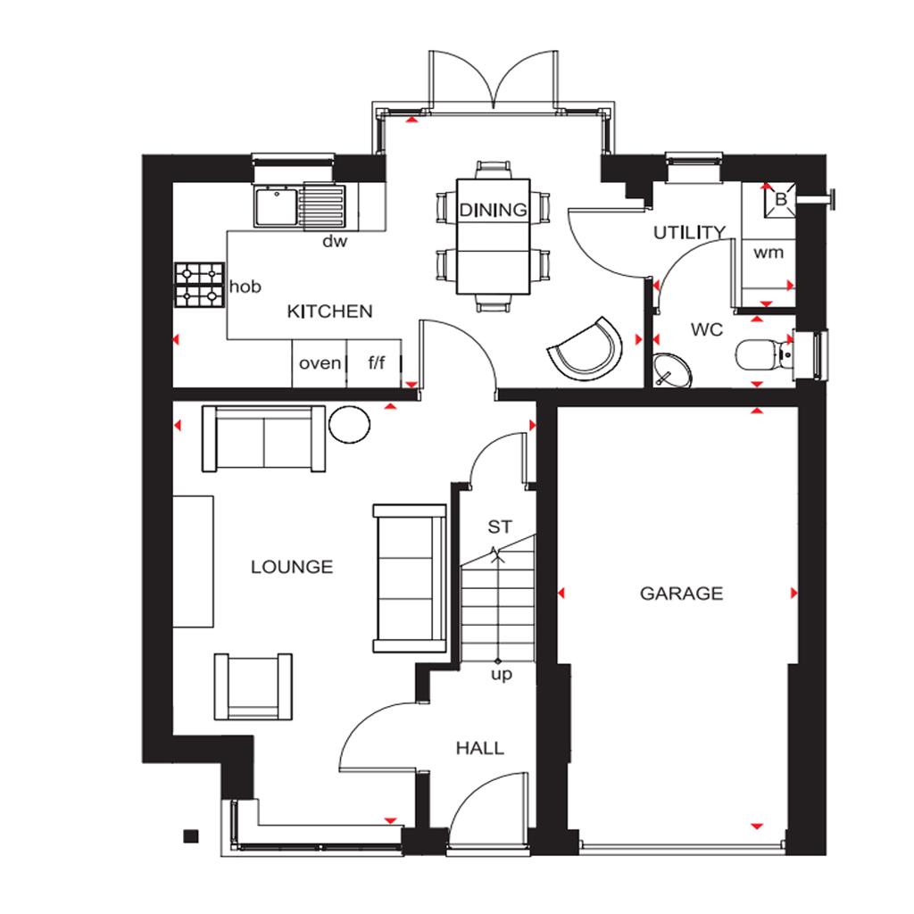 3 Bedrooms Detached house for sale in 