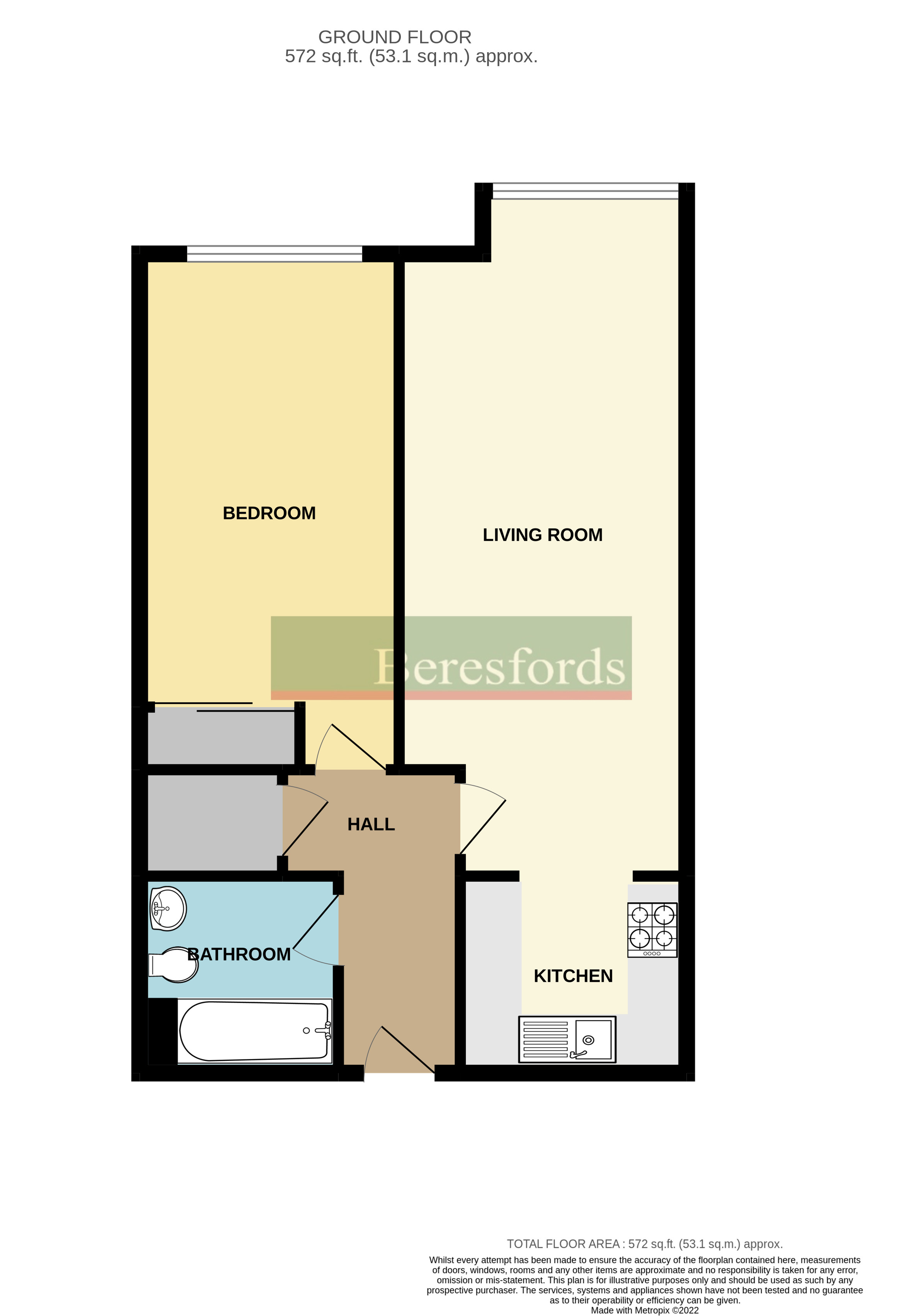 Marconi Plaza, Essex floorplan