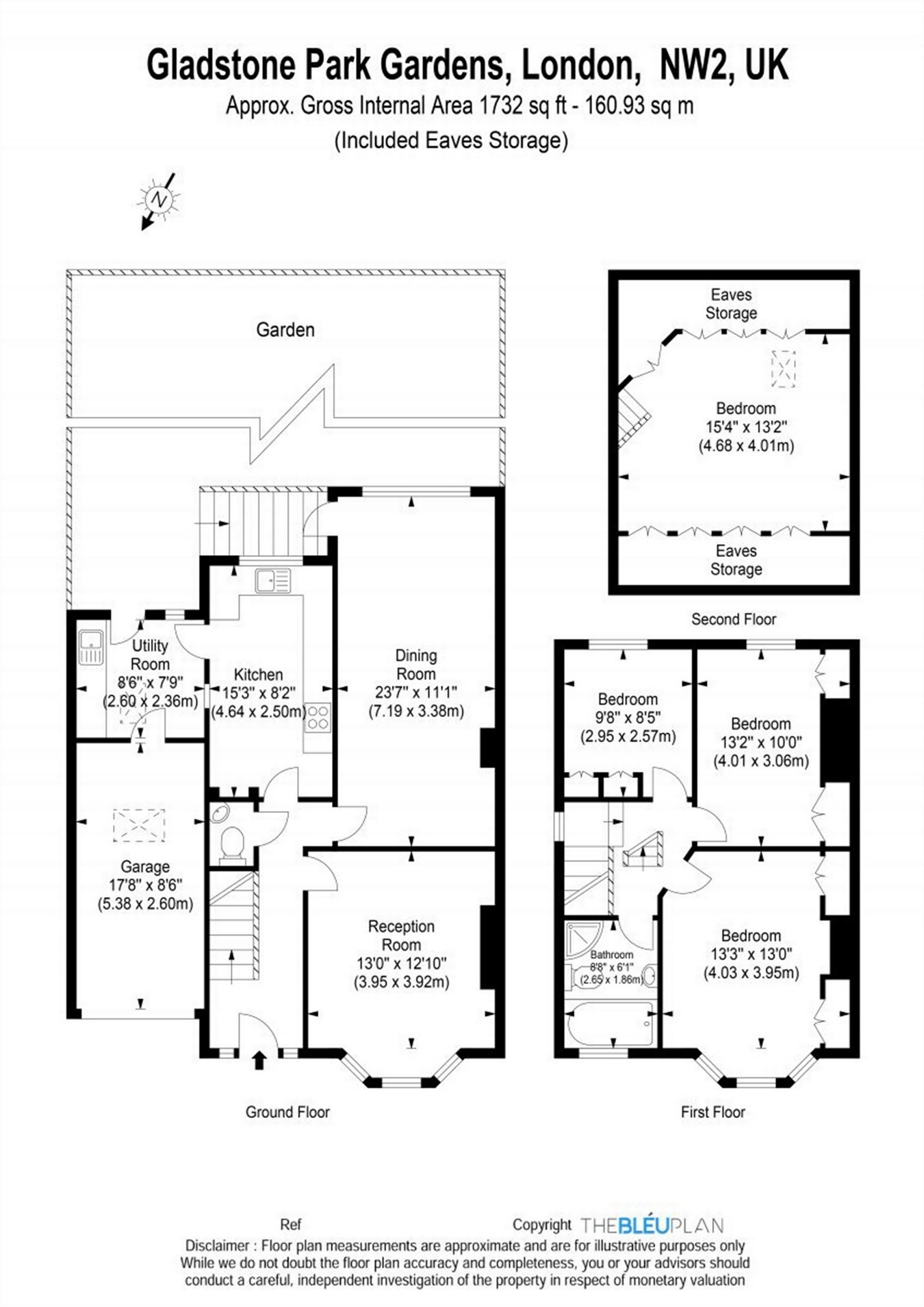 3 Bedrooms Semi-detached house for sale in Gladstone Park Gardens, London NW2