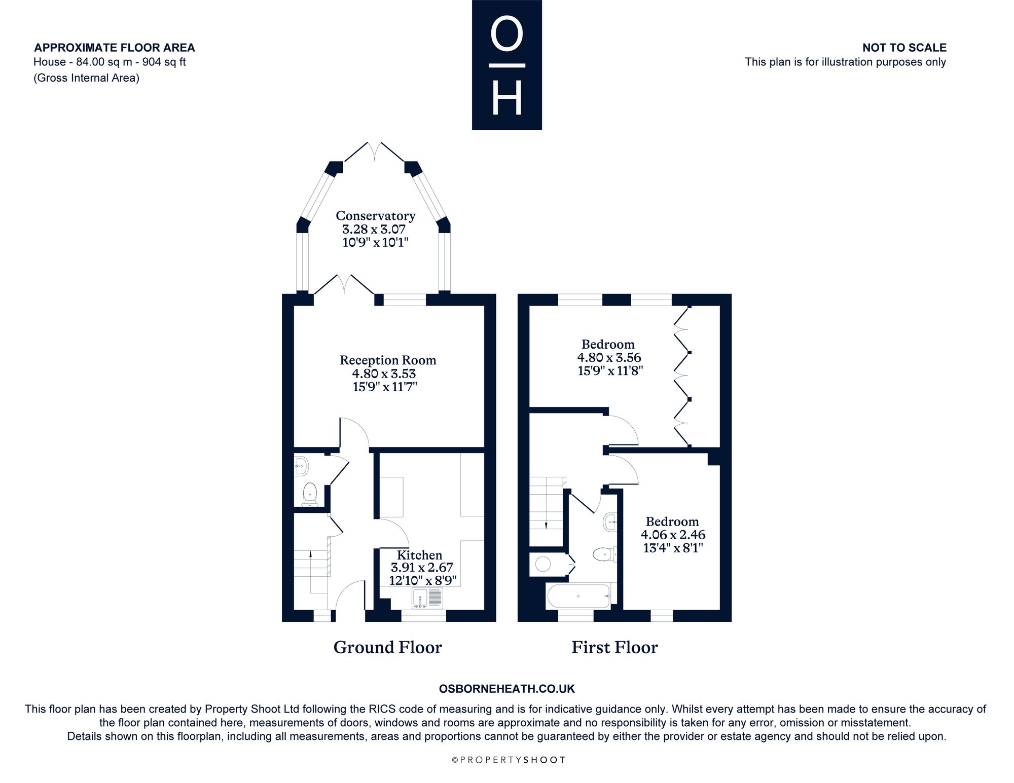 10 Church Road, Ascot floorplan