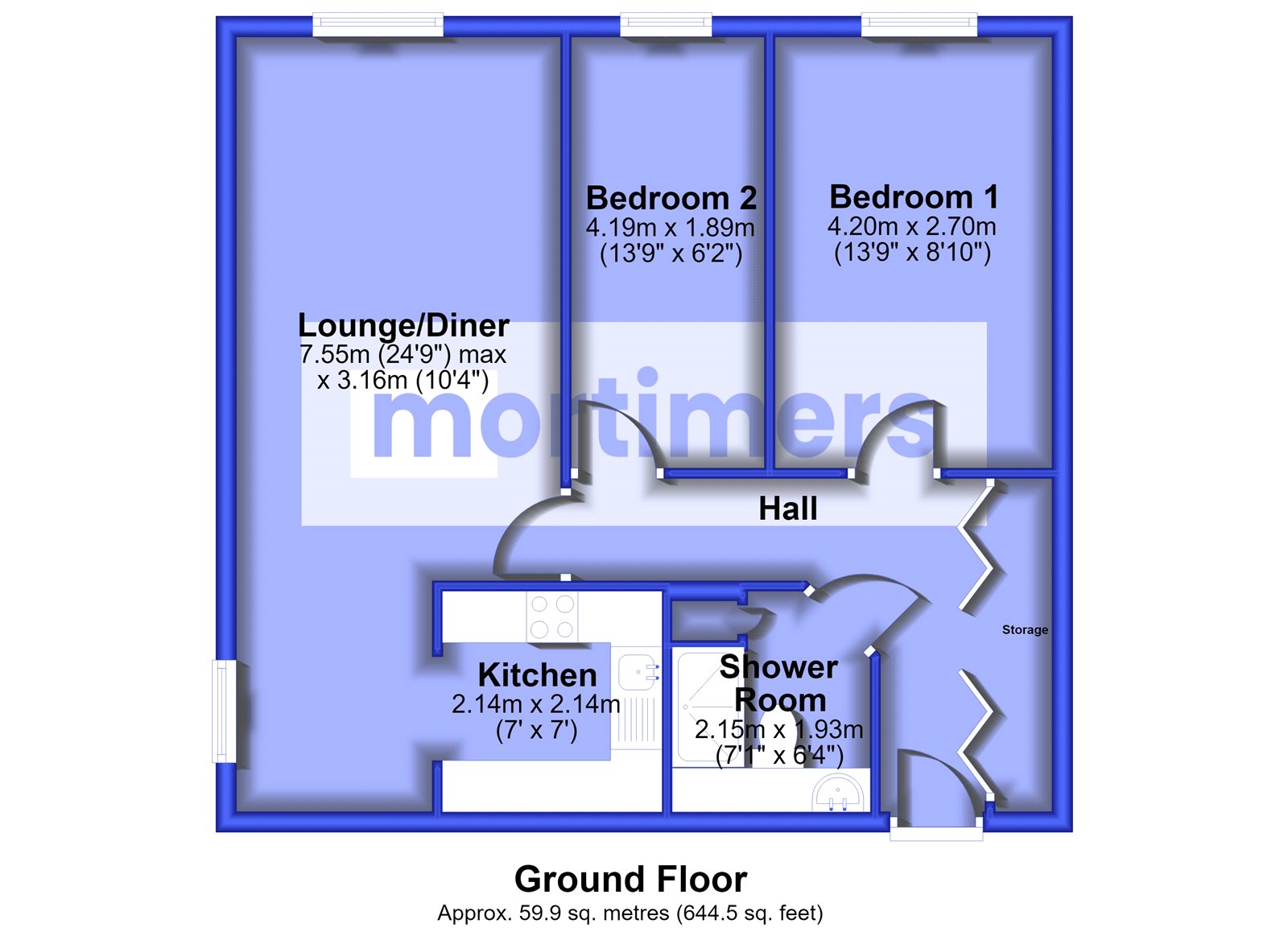 4, Bowland Court, Lancashire floorplan